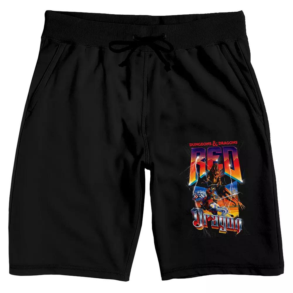 Men's Dungeons & Dragons Red Lich 9" Pajama Shorts,  Product Image