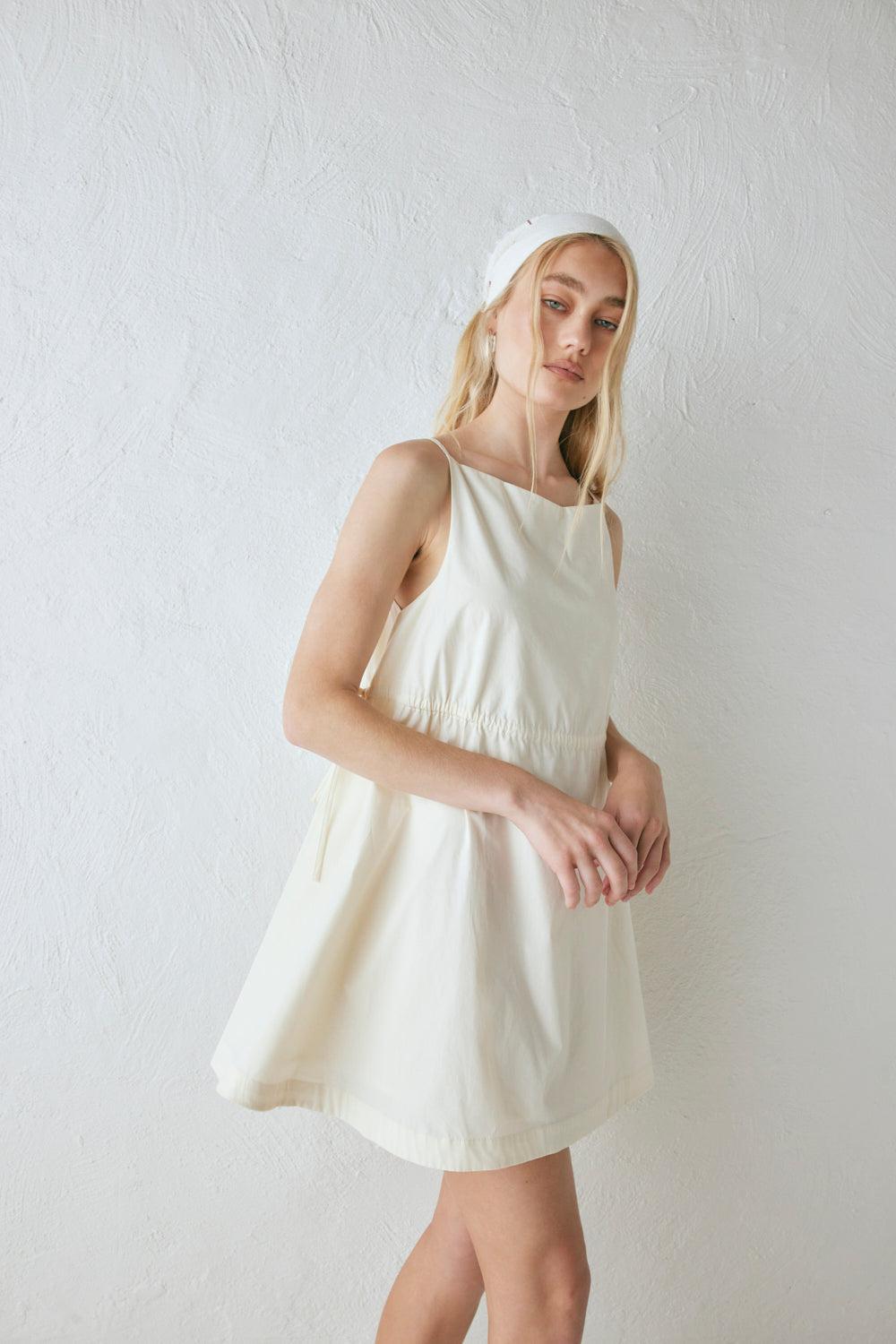 Indi Mini Dress Cream Product Image