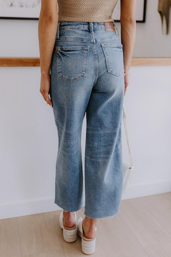 JUDY BLUE Raelynn High Waist Crop Jean Product Image