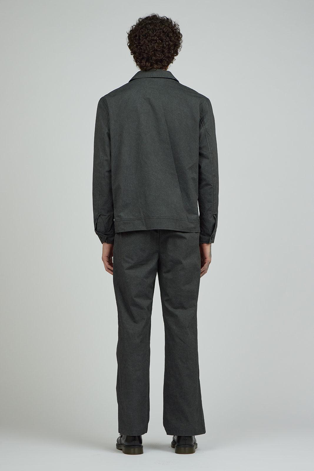 Archie Trouser In Charcoal Product Image