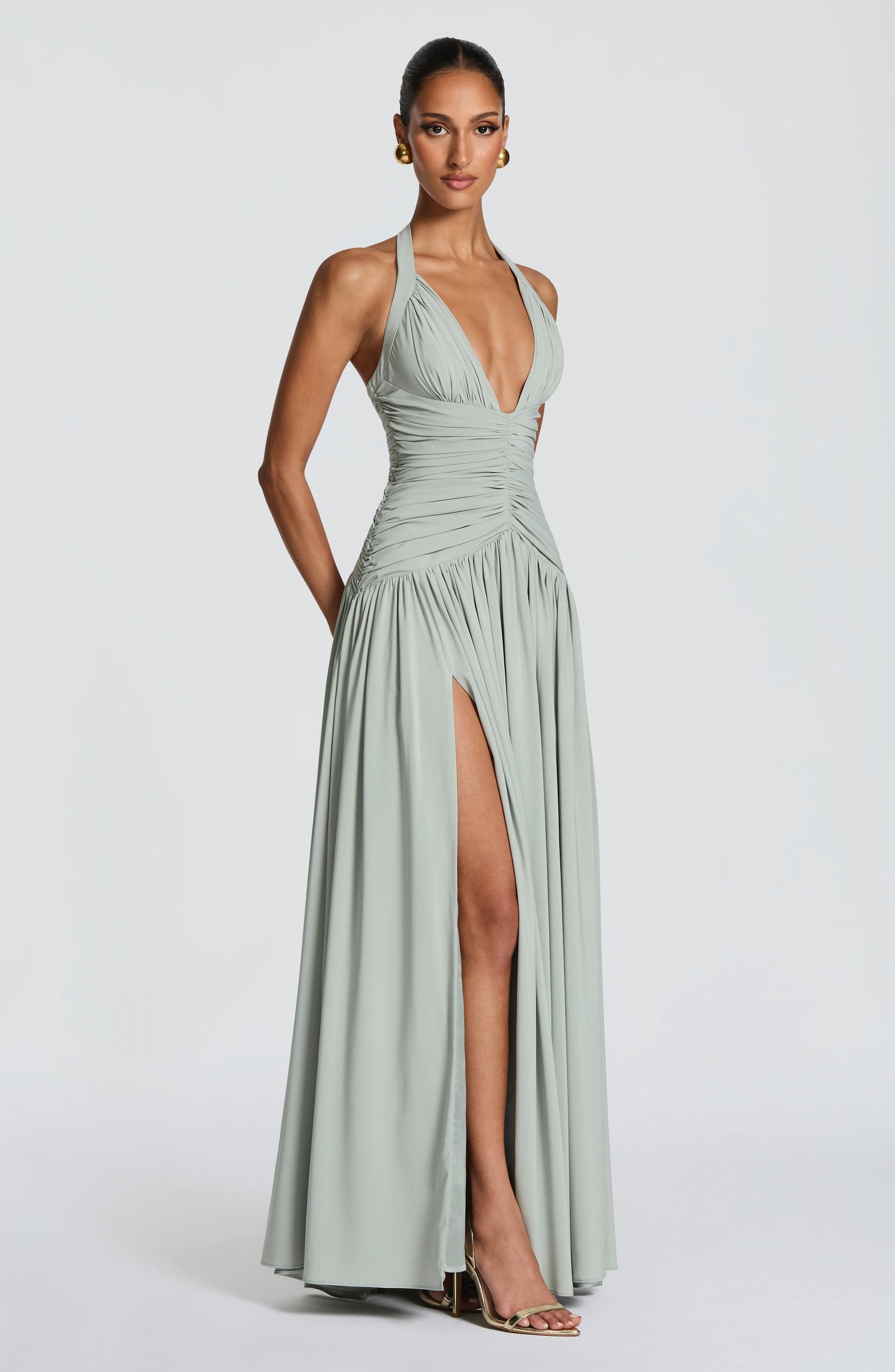 Amaris Maxi Dress - Sage Product Image