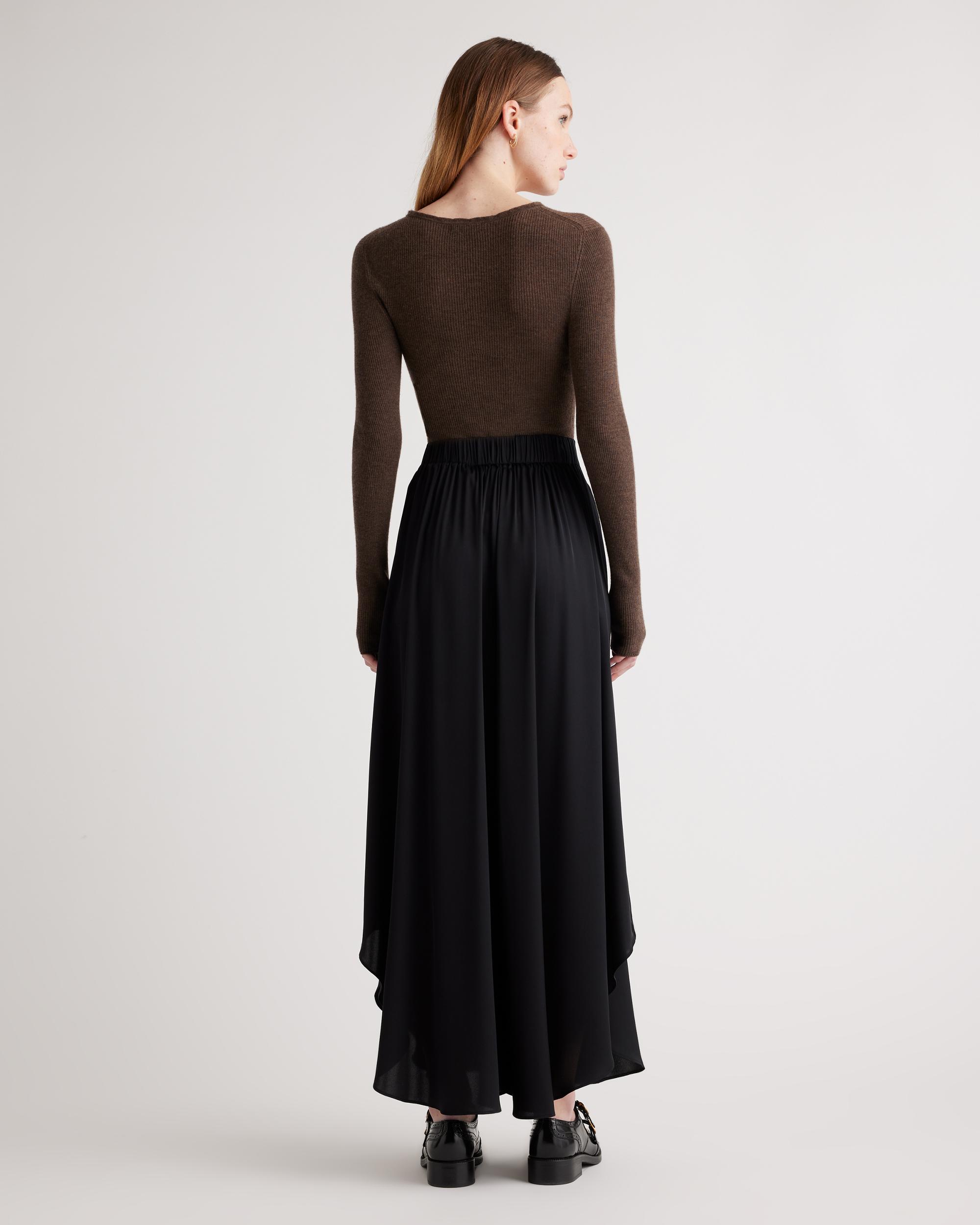 Quince | Women's Washable Stretch Silk Palazzo Pants Size XL, Mulberry Silk Product Image