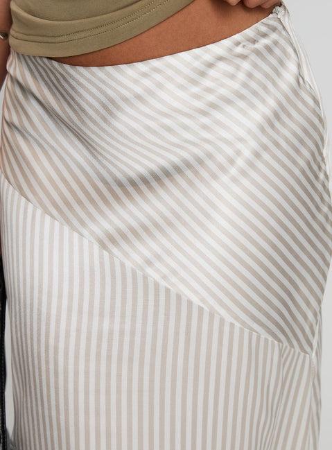 Priscella Asymmetrical Midi Skirt Multi Product Image