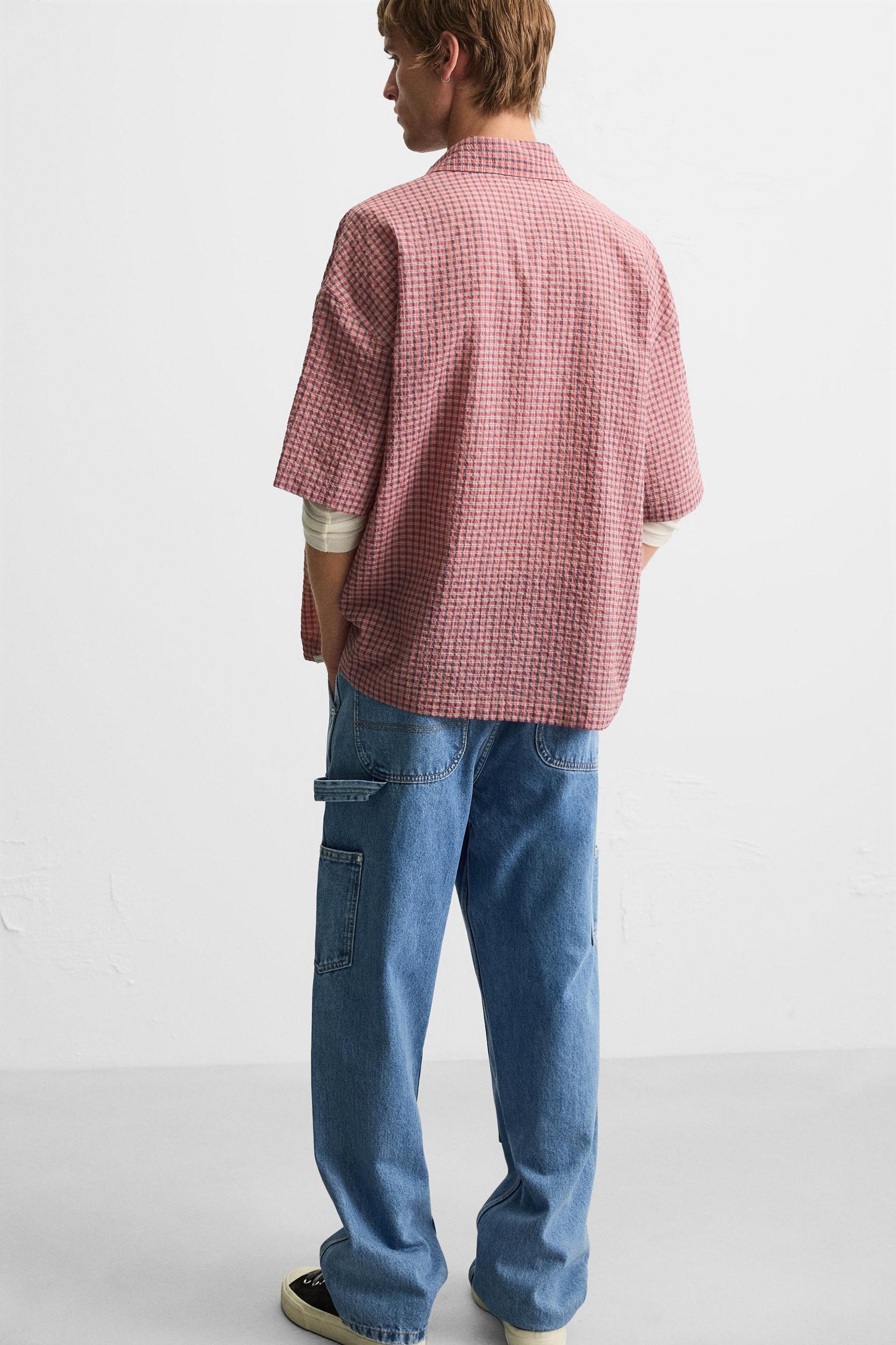 SEERSUCKER PLAID SHIRT Product Image