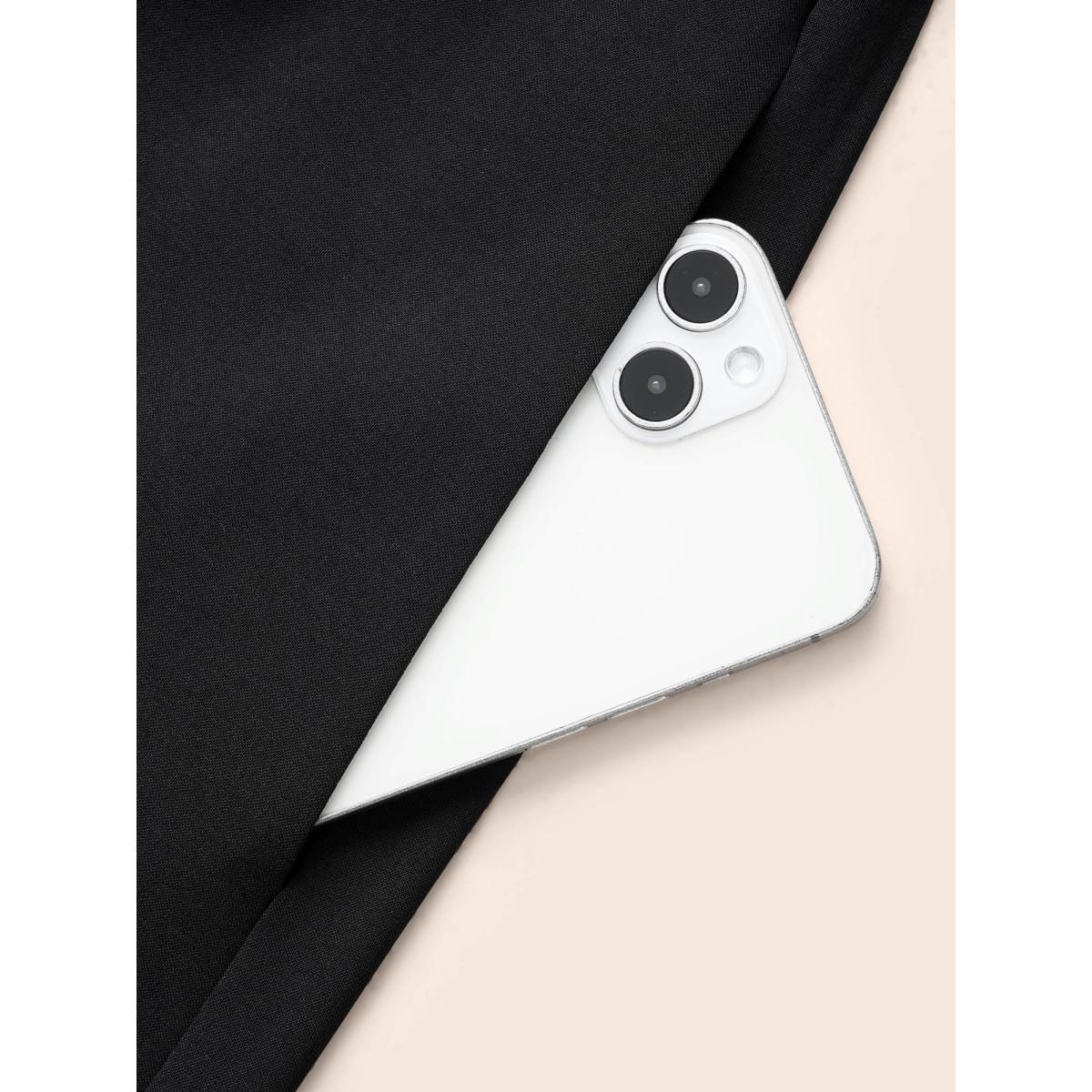 Plus Size Black Wicked Witch Leather Belt Off-Shoulder Jumpsuit Women Cocktail Extra Long Sleeve One-shoulder neck Party Loose Jumpsuits BloomChic 12/L Product Image