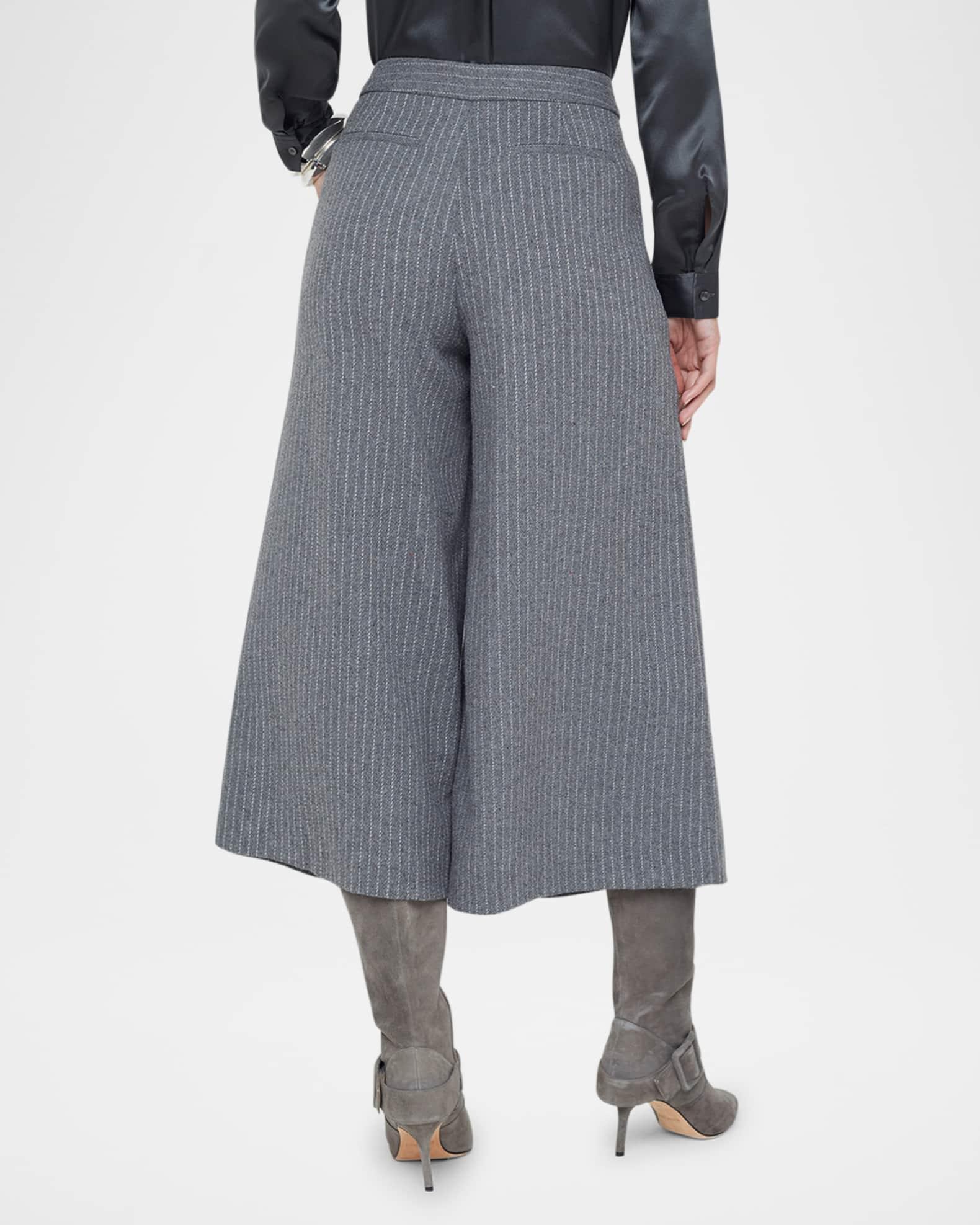 Mahalia Pinstripe Culotte Pants Product Image
