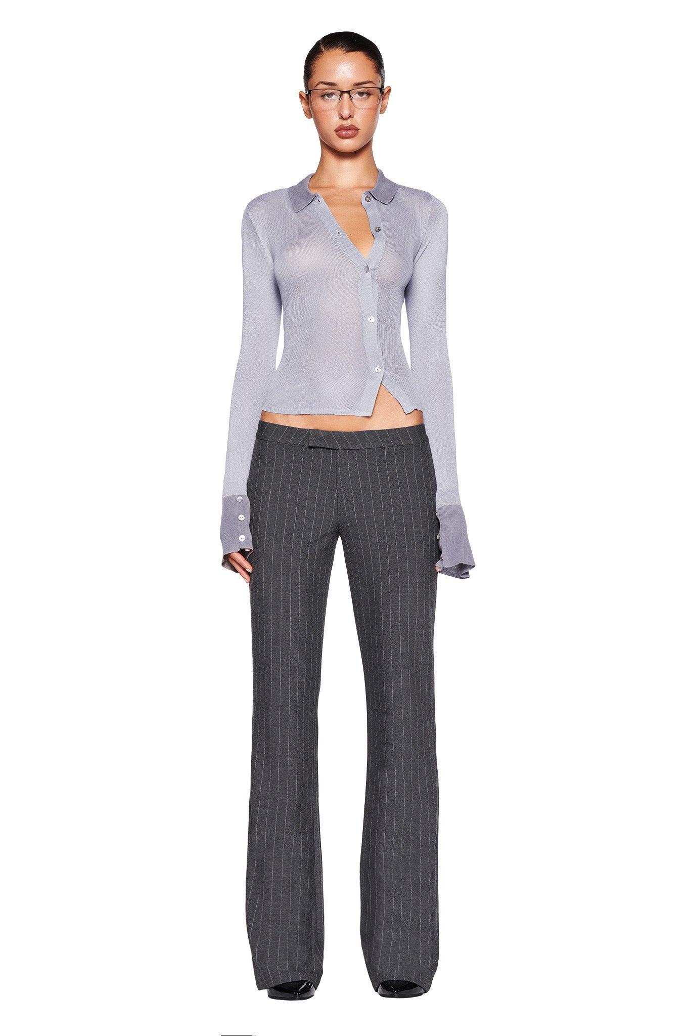 DAVINA TOP - GREY Product Image