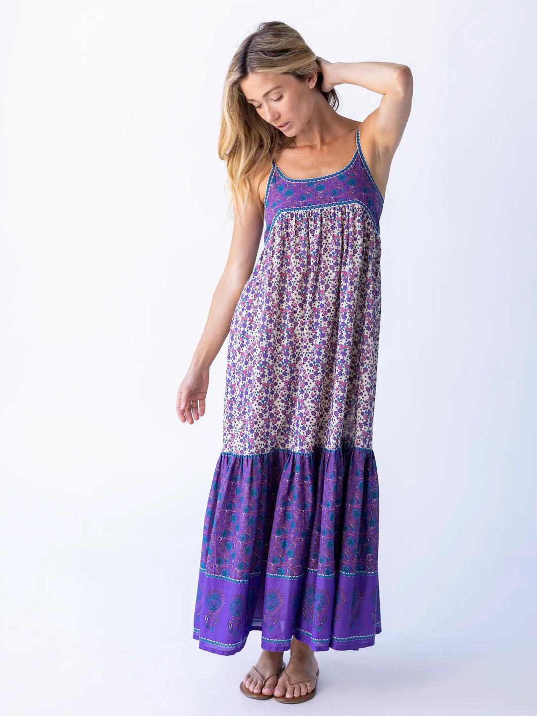 Journey Boho Cotton Maxi Dress Product Image