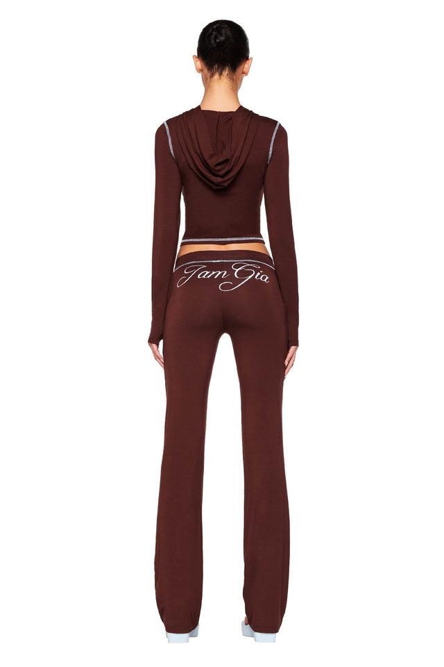 BLARE HOODIE - BROWN Product Image