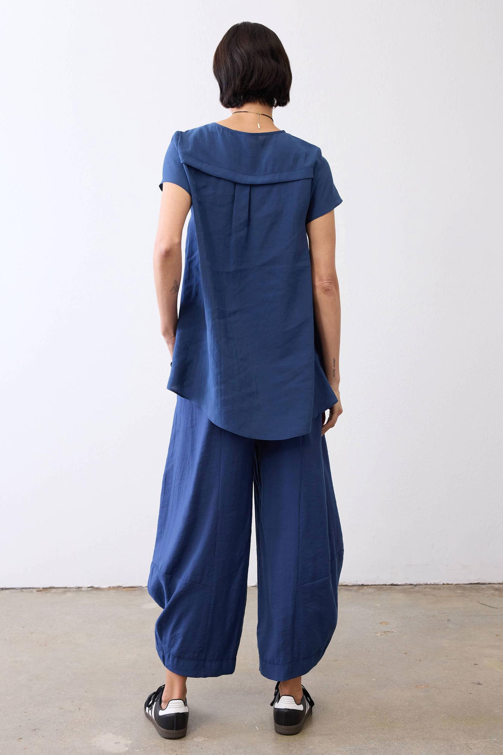 Not Your Average Wide Leg Light Poplin Pants Product Image