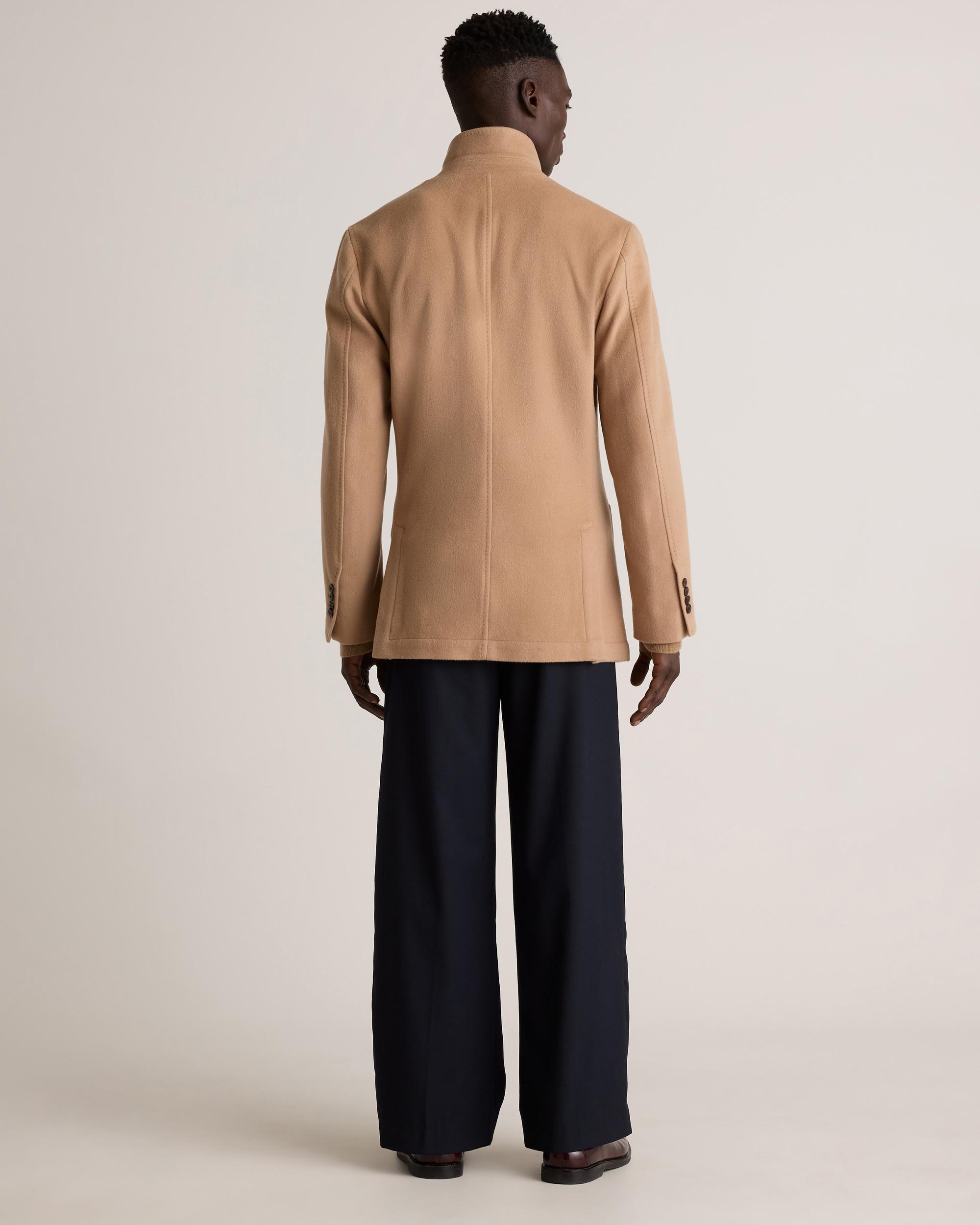 Quince | Men's 100% Mongolian Cashmere Stand Collar Blazer Size XL Product Image
