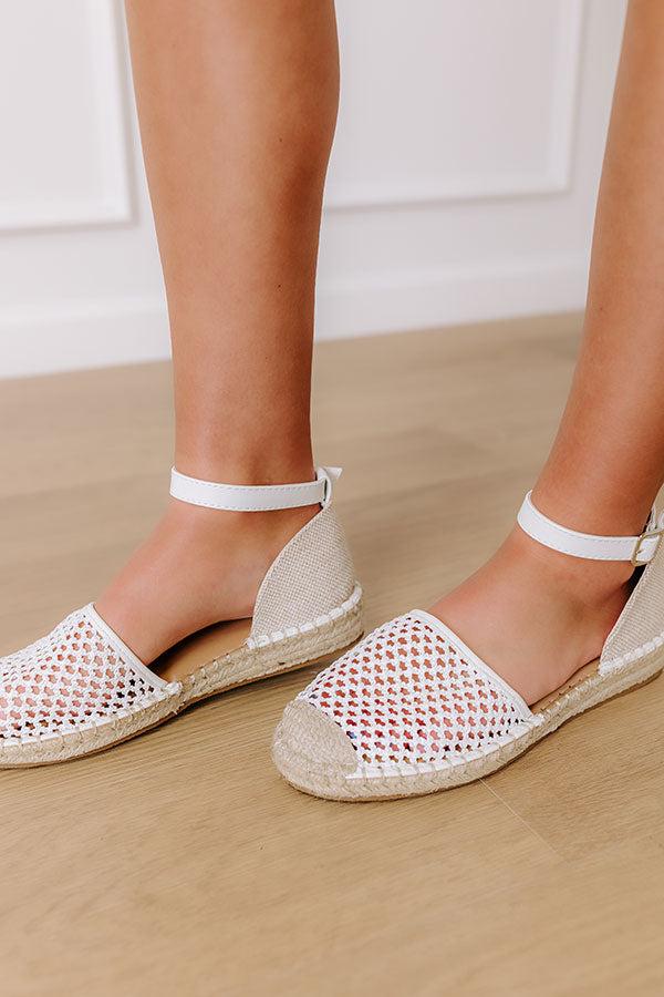 The Adalynn Woven Espadrille Flat Product Image