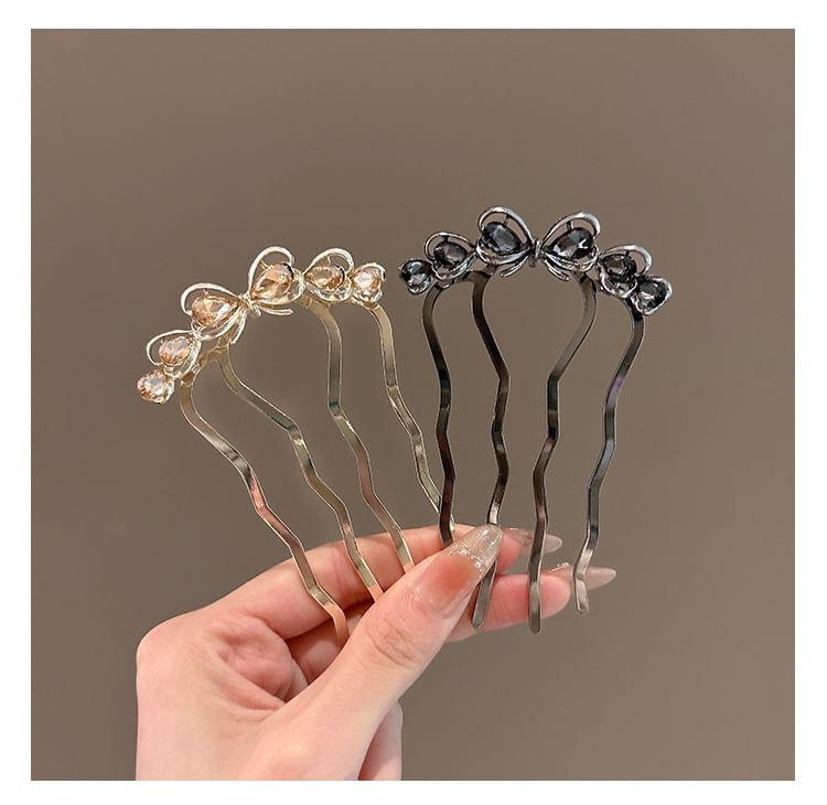Bow Bow Hair Fork Product Image