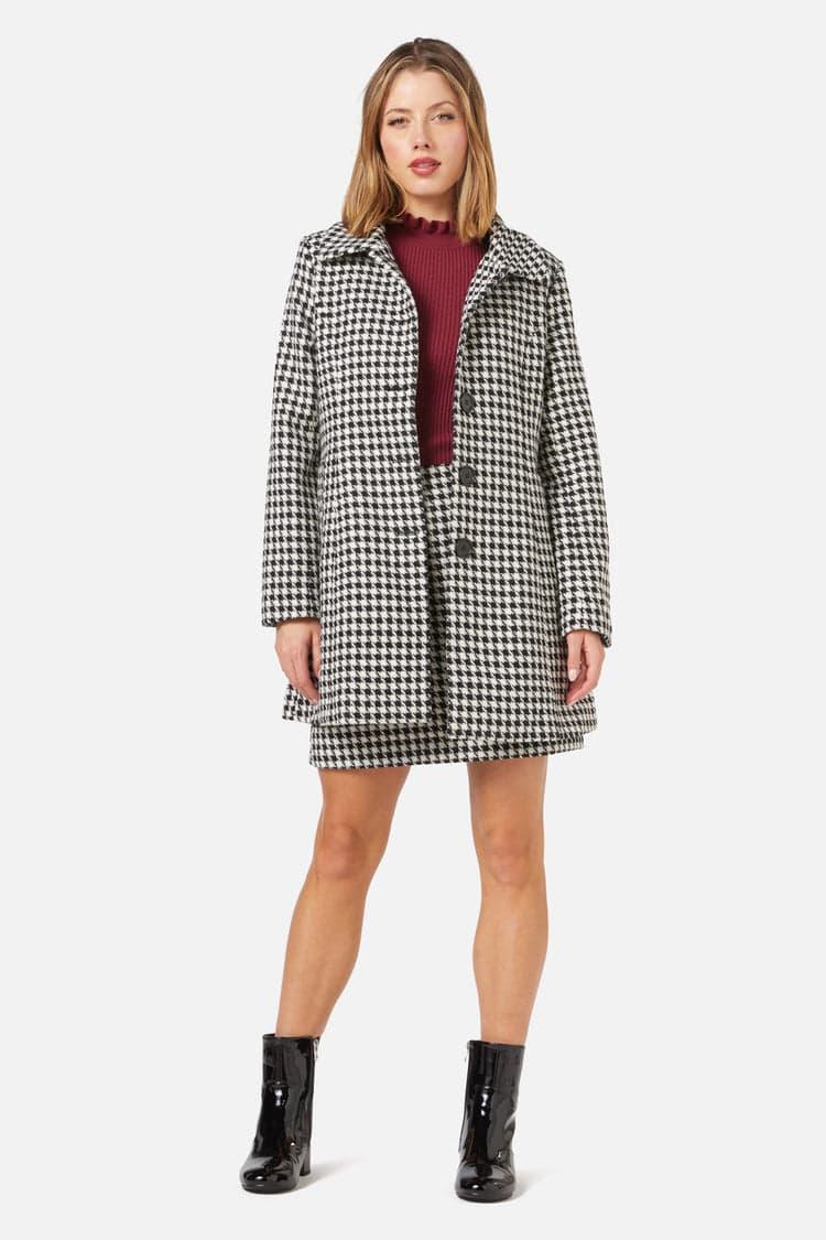 Blake Check Coat Product Image