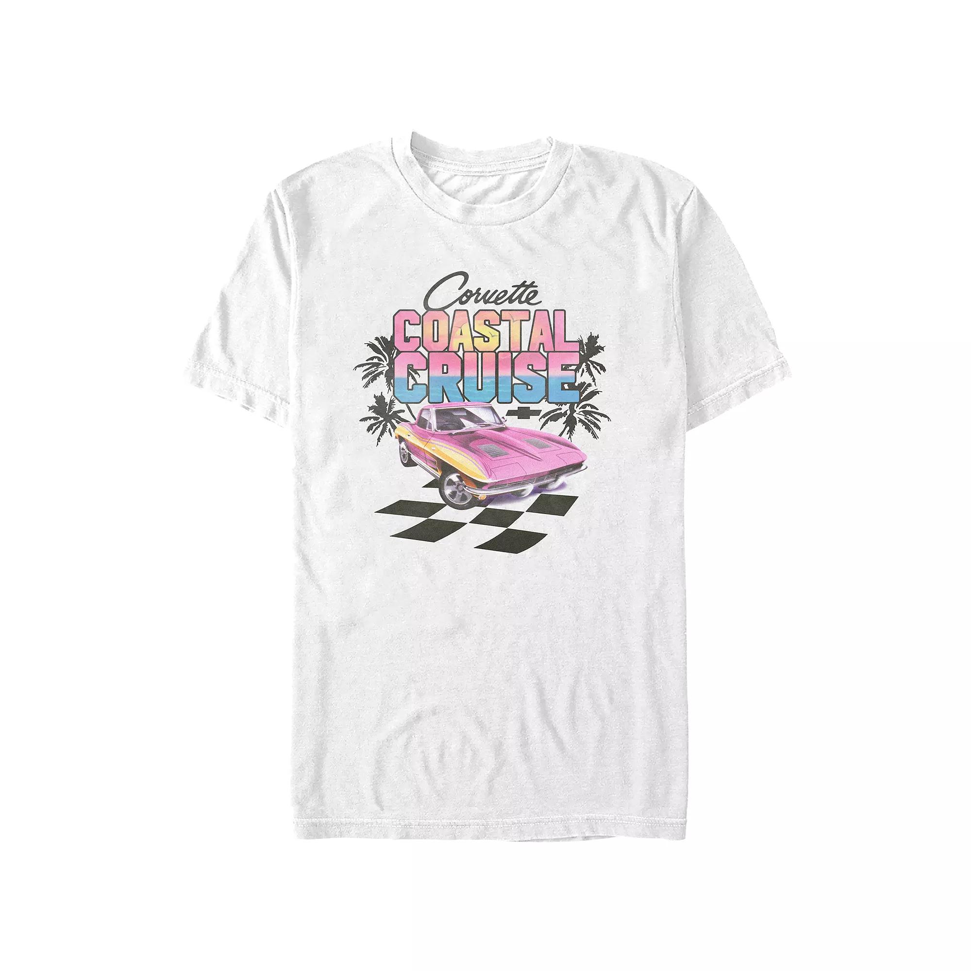 Men's Chevrolet Corvette Coastal Cruise Graphic Tee,  Product Image