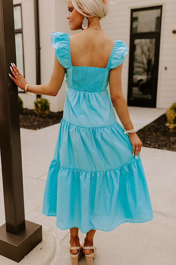 Seaside Serenity Midi In Sky Blue Product Image