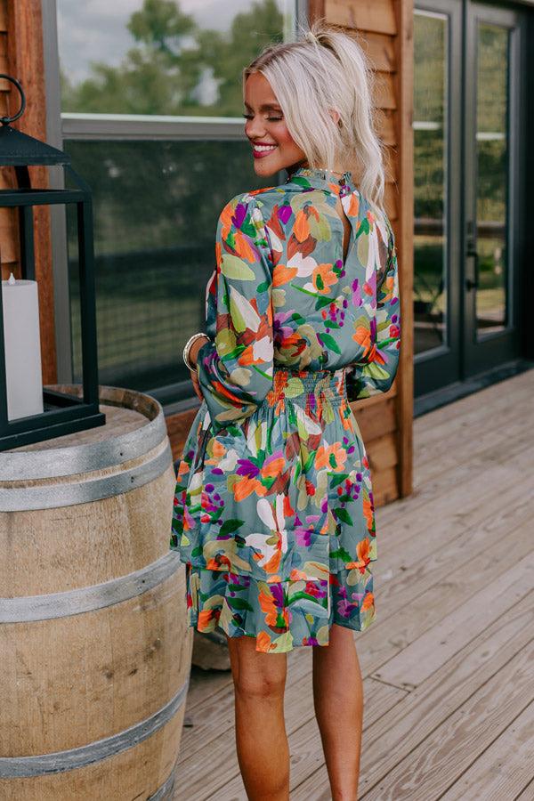 Swish And Sway Satin Dress Product Image