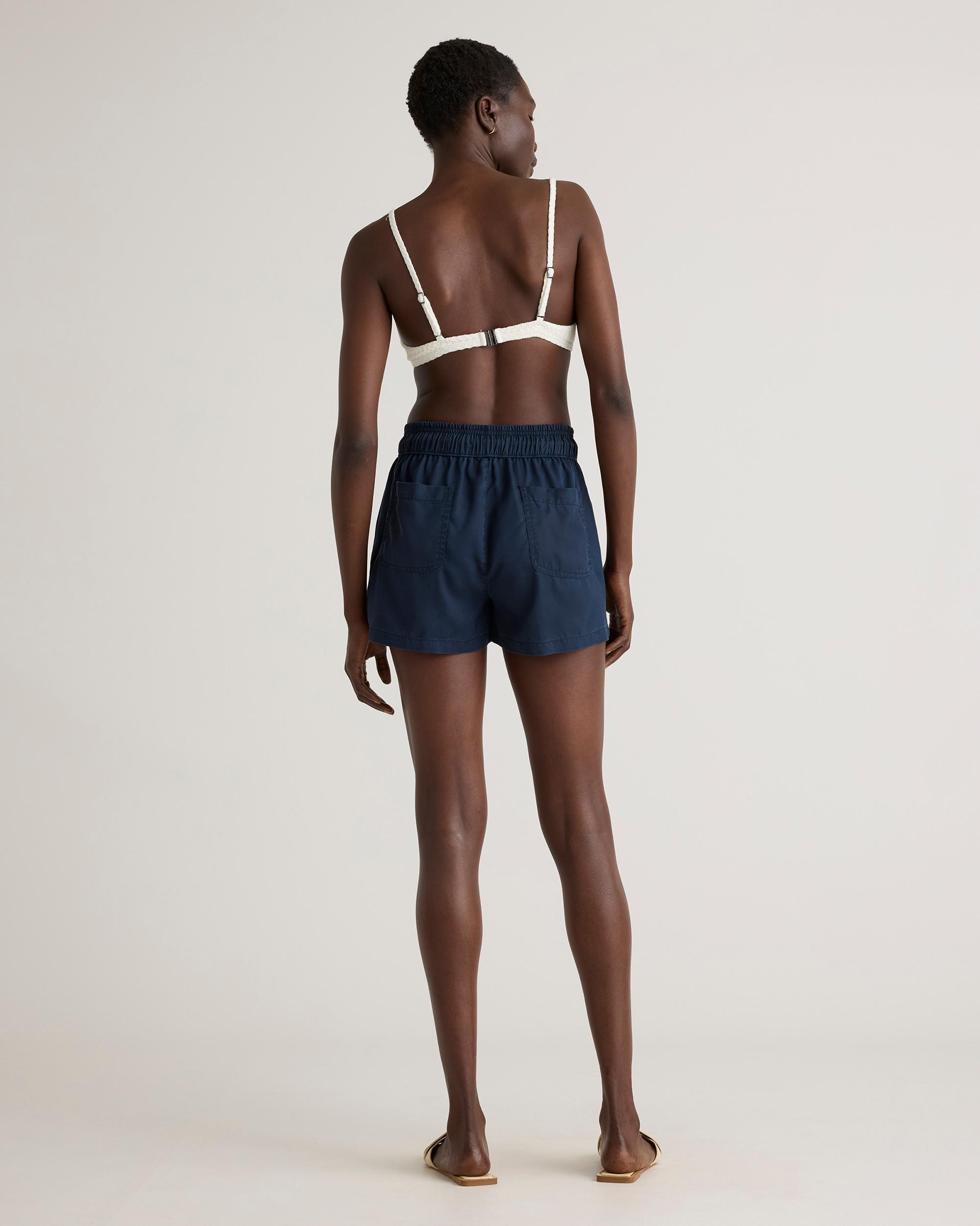 Quince | Women's Vintage Wash Tencel Utility Shorts Size XS Product Image