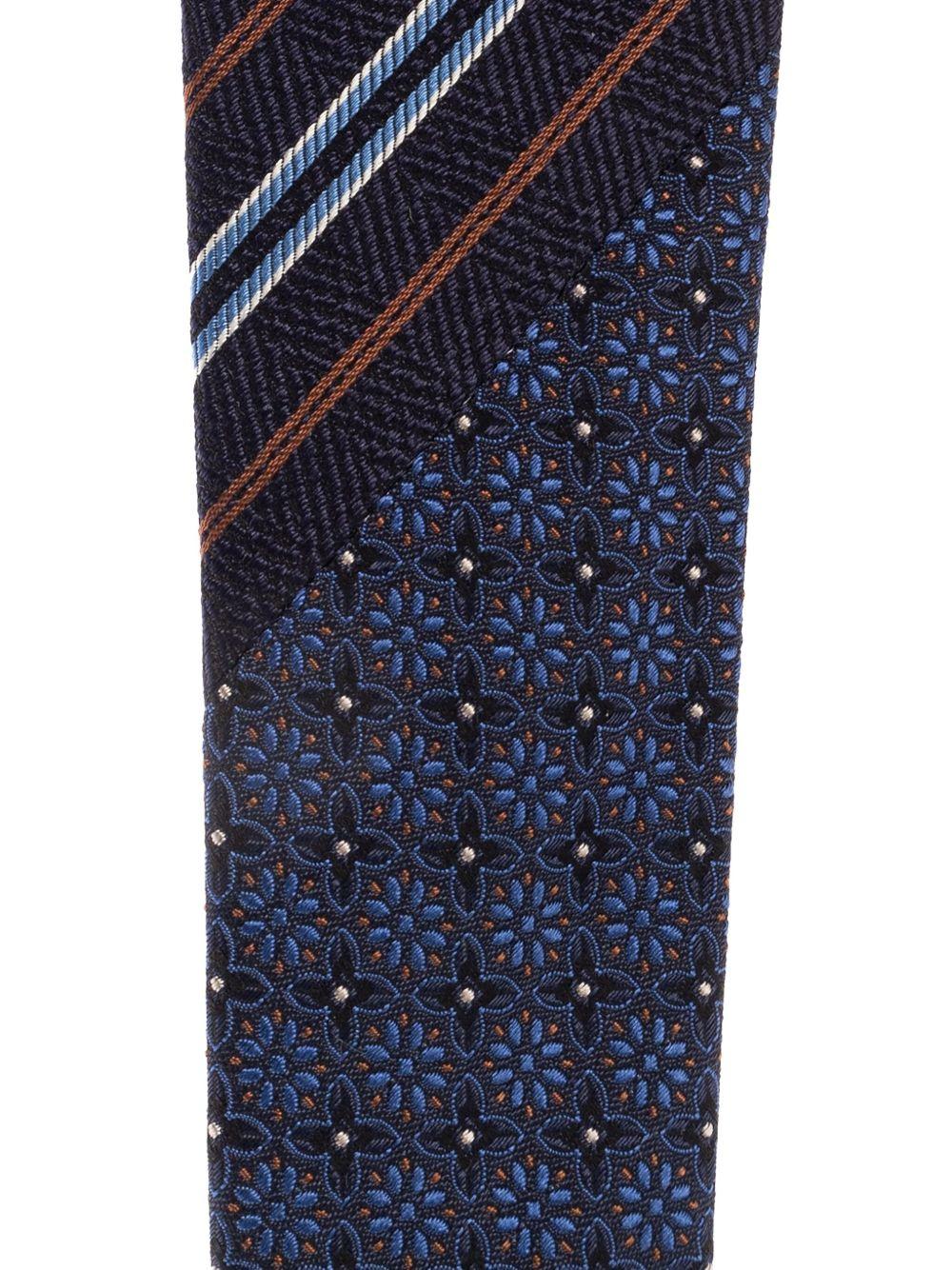 paisley-pattern silk tie Product Image