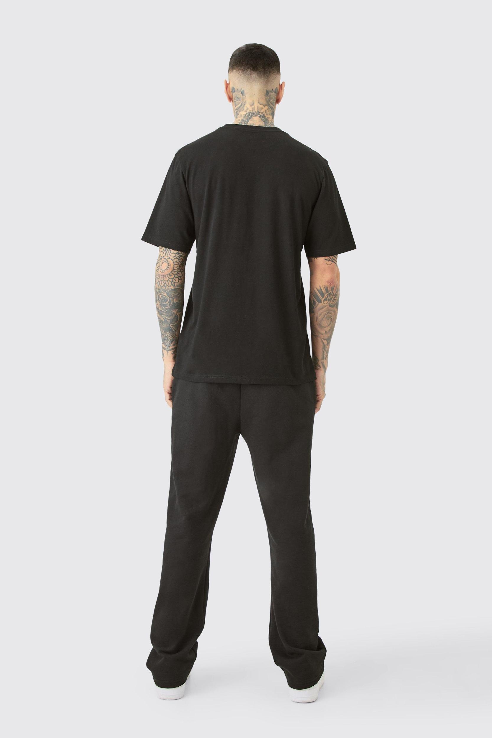 Tall Basic Crew Neck T-shirt | boohooMAN USA Product Image