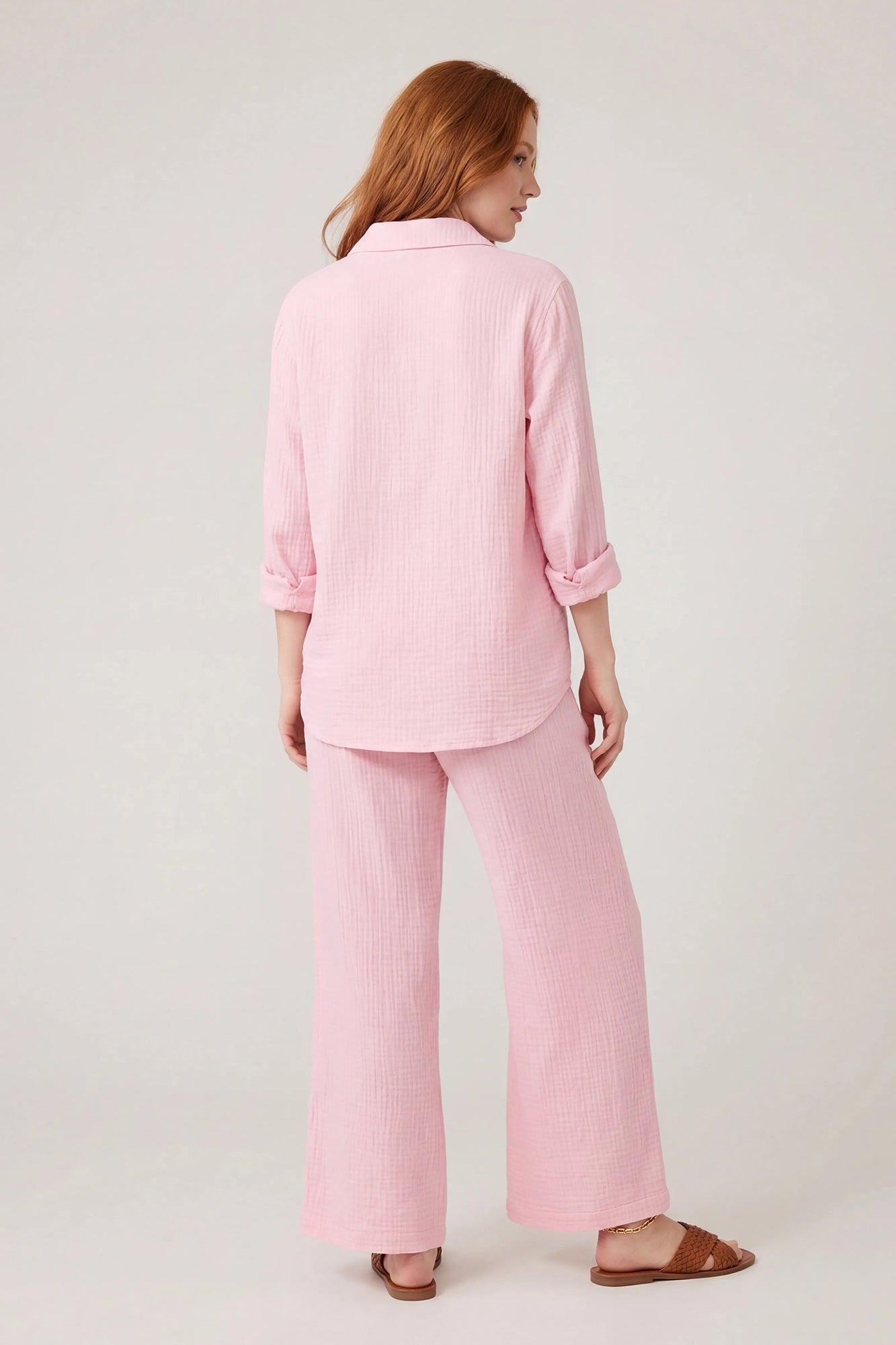 Textured Drawstring Pant Female Product Image