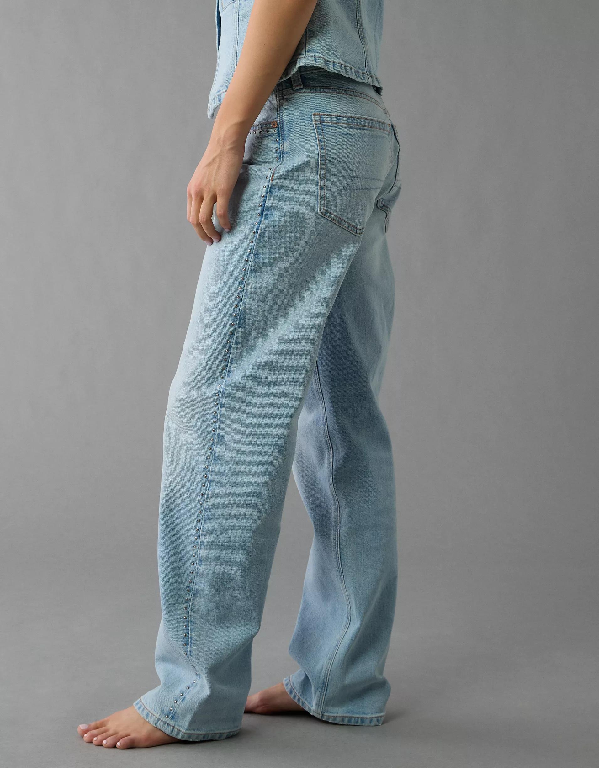 AE Strigid Low-Rise Ex-Boyfriend Jean Product Image