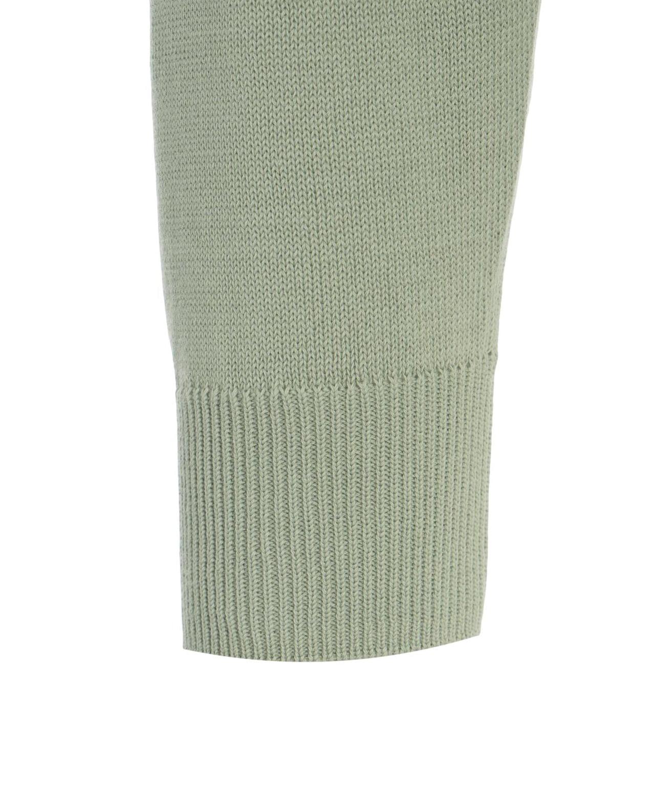 Knit cotton sweater Product Image