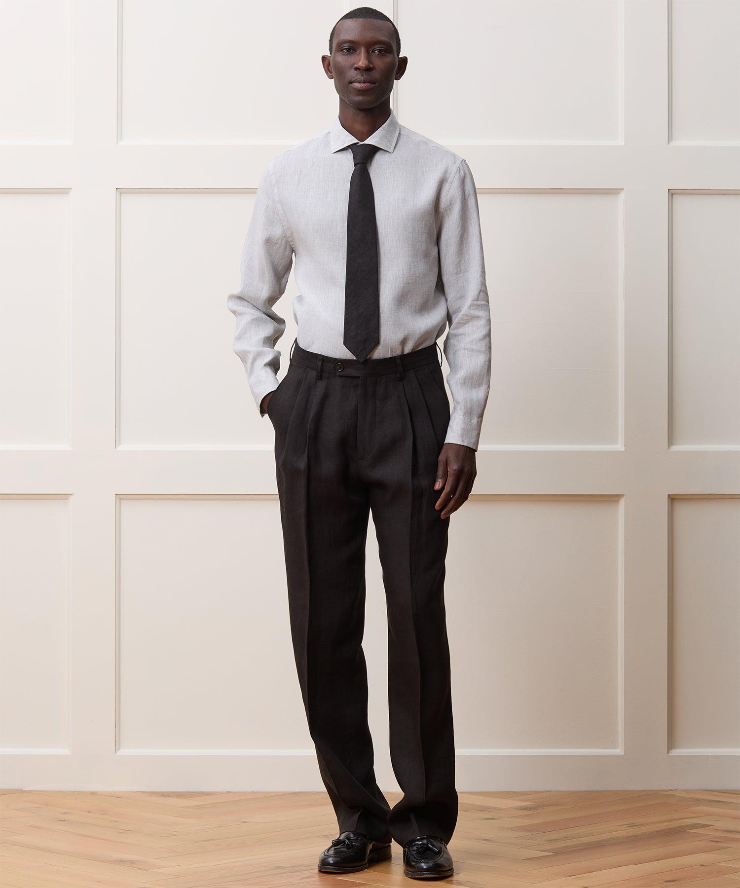 Italian Linen Wythe Trouser Product Image