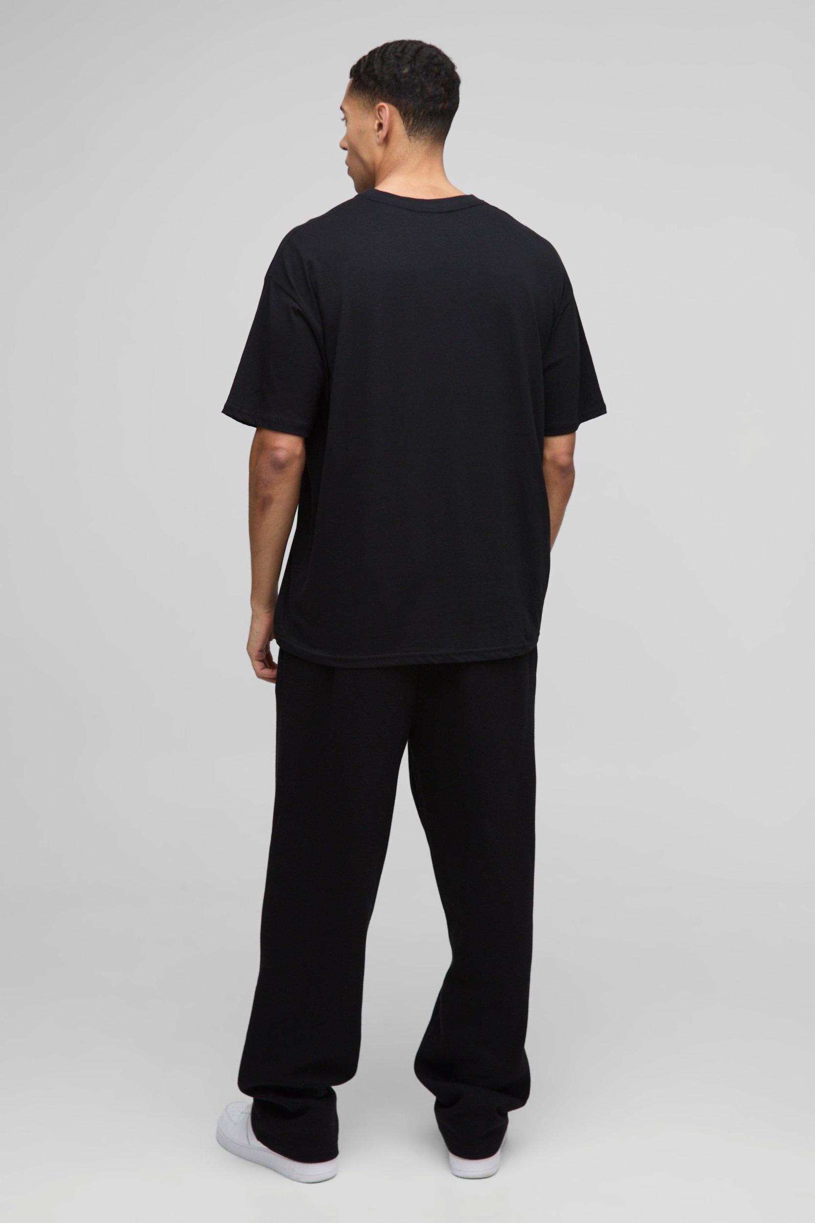 Oversized Tupac License Graphic T Shirt | boohooMAN USA Product Image