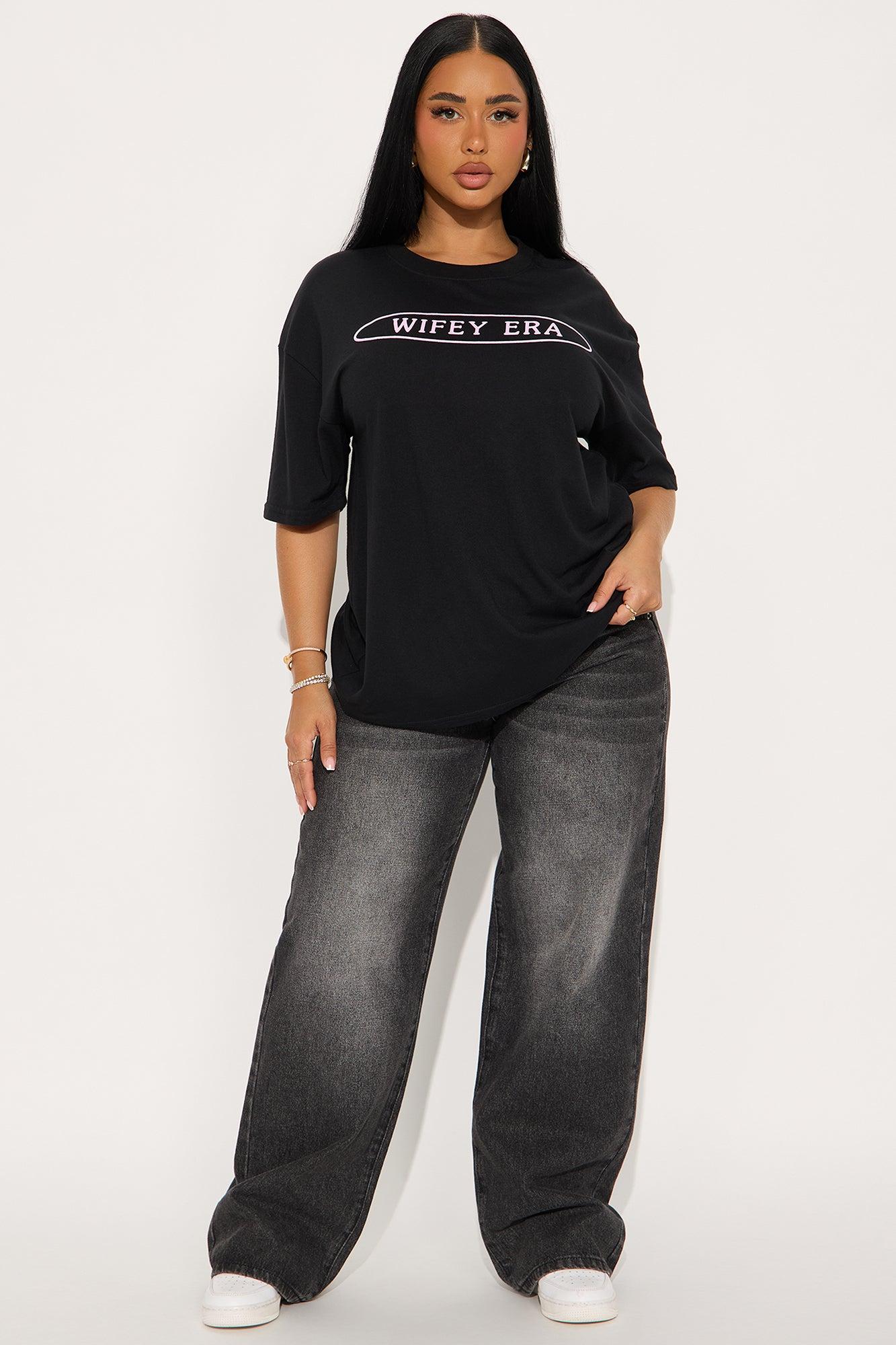 Love Made Me Do It Oversized Tee - Black Product Image