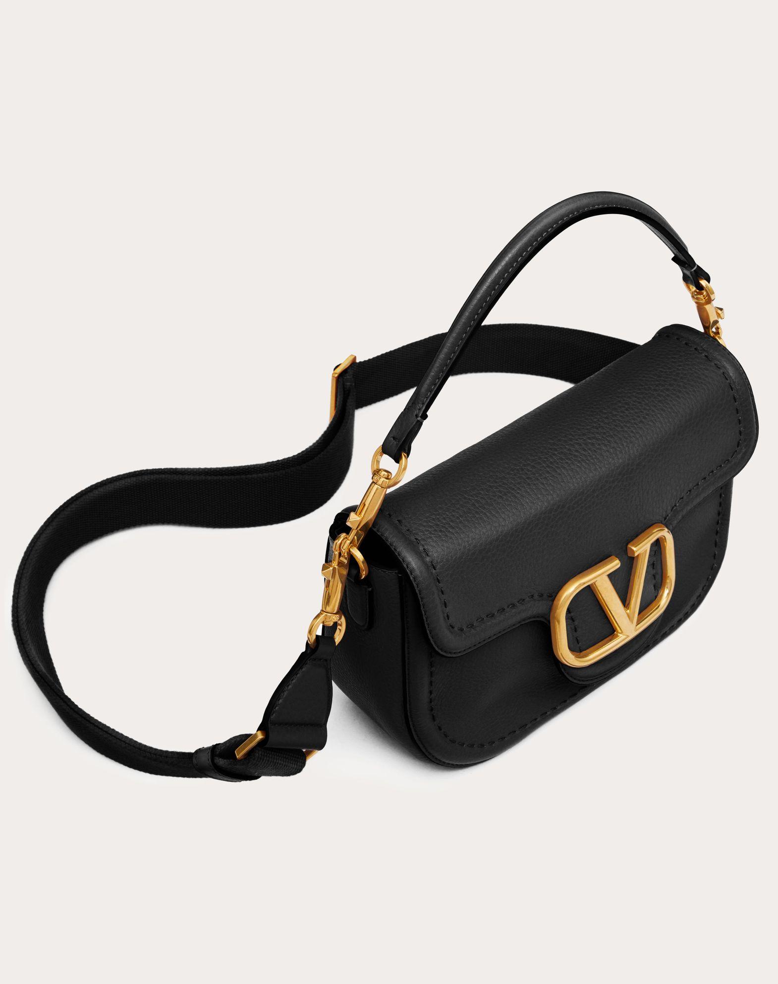Valentino Garavani Alltime Grainy Calfskin Shoulder Bag Product Image