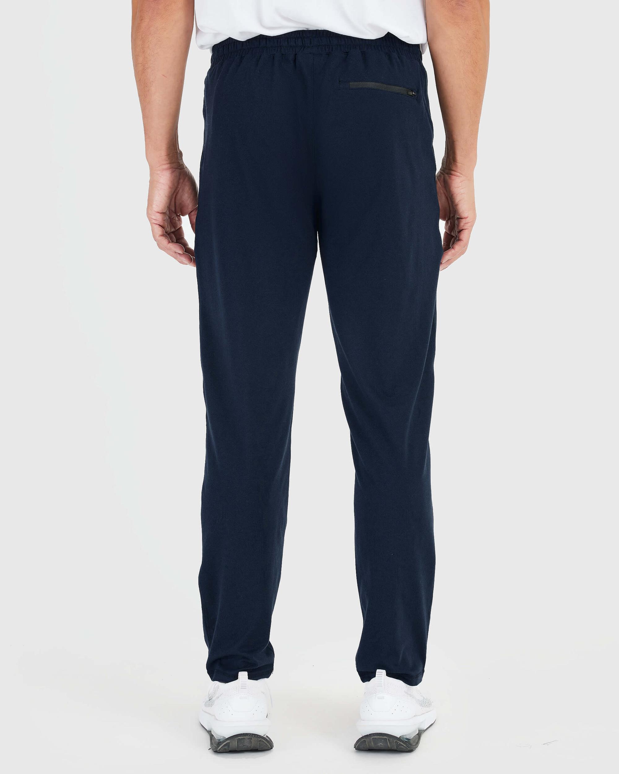Heather Navy Active Comfort Straight Leg Pant Product Image