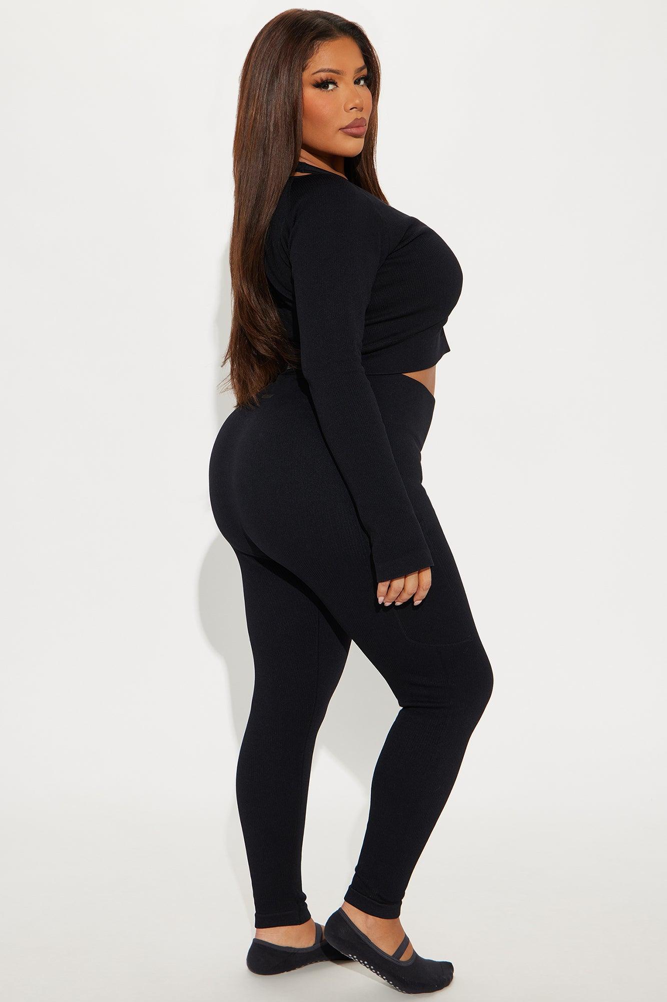 Prone Work Effortless Seamless Active Set - Black Product Image