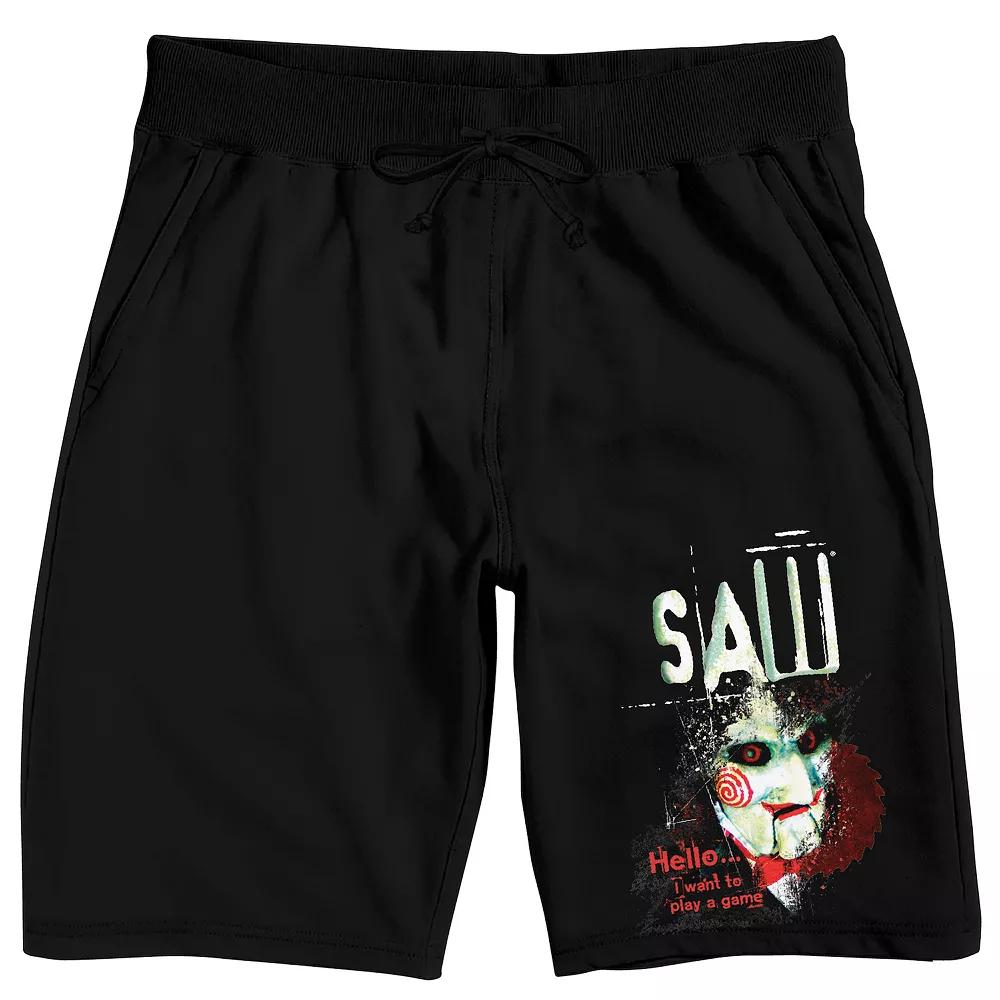 Men's Saw Pajama Shorts,  Product Image