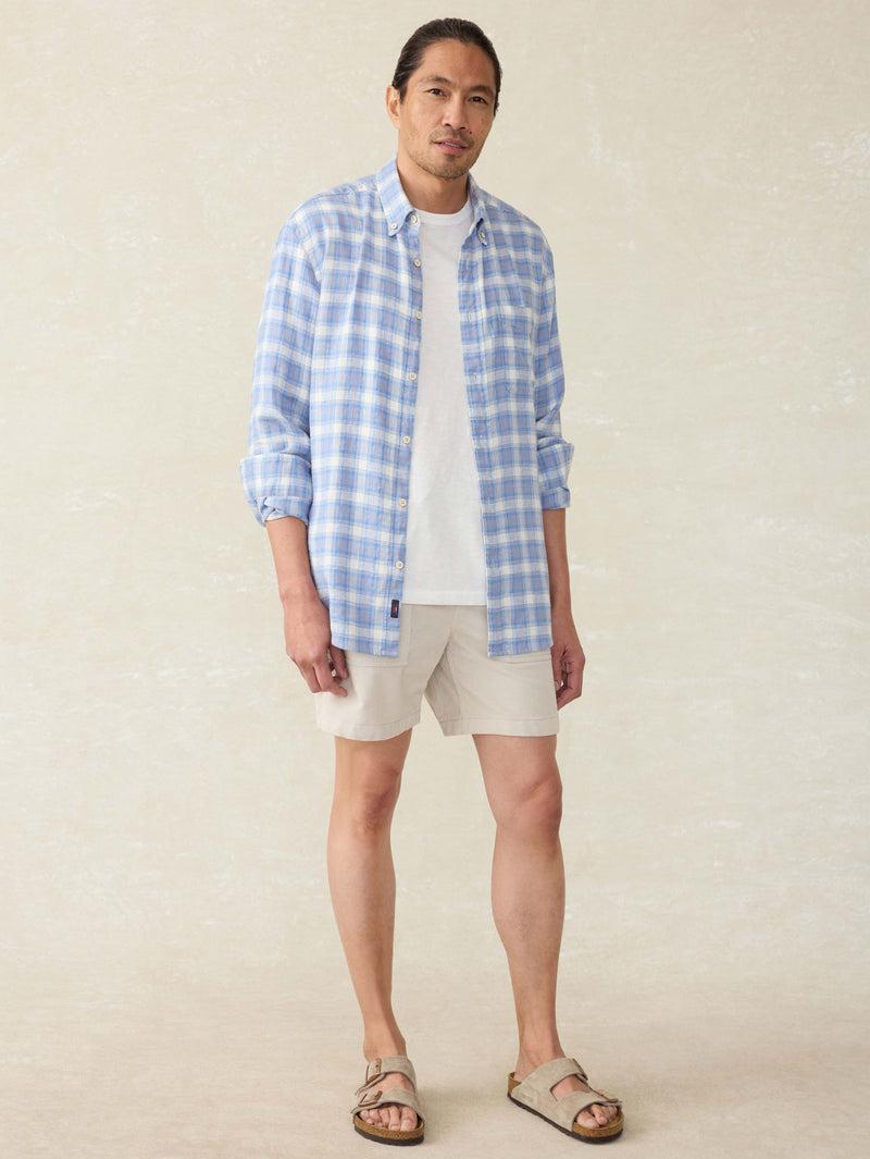 Long-Sleeve Breeze Shirt - Bristol Harbor Plaid Product Image