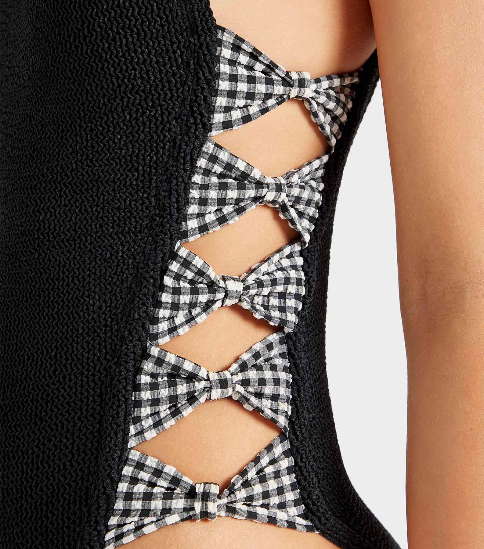 Tiffany Swim - Black Gingham Product Image