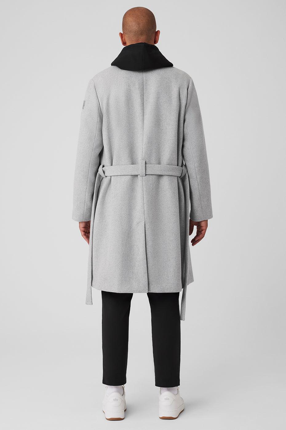 Wool Gameday Overcoat - Athletic Heather Grey Male Product Image