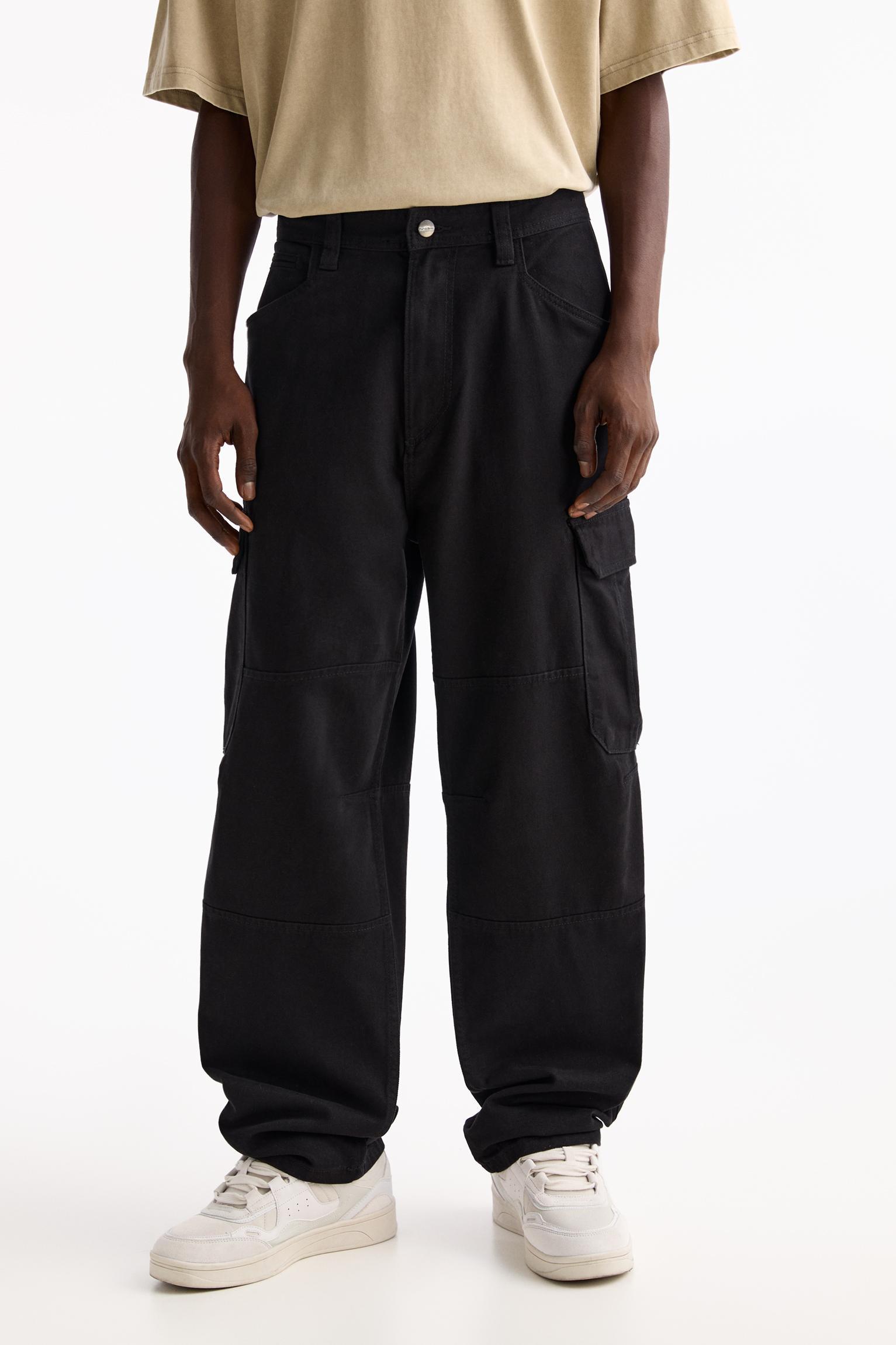 Cargo pants with seams Product Image