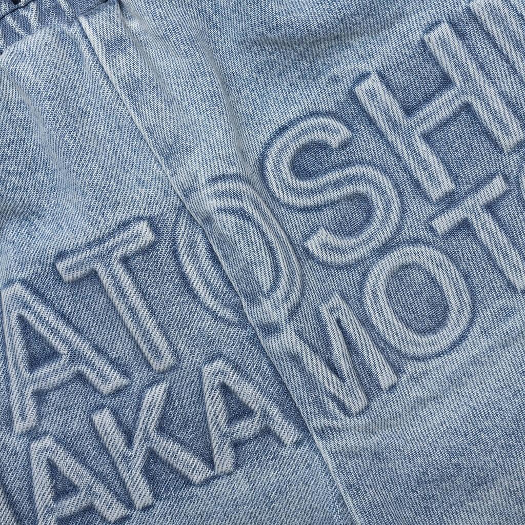 Denim Moto Short - Blue Denim Male Product Image