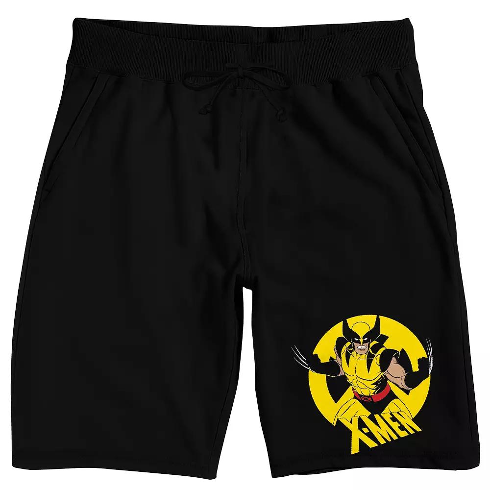 Men's X-Men Classic Sleep Shorts, Size: Small, Black Product Image