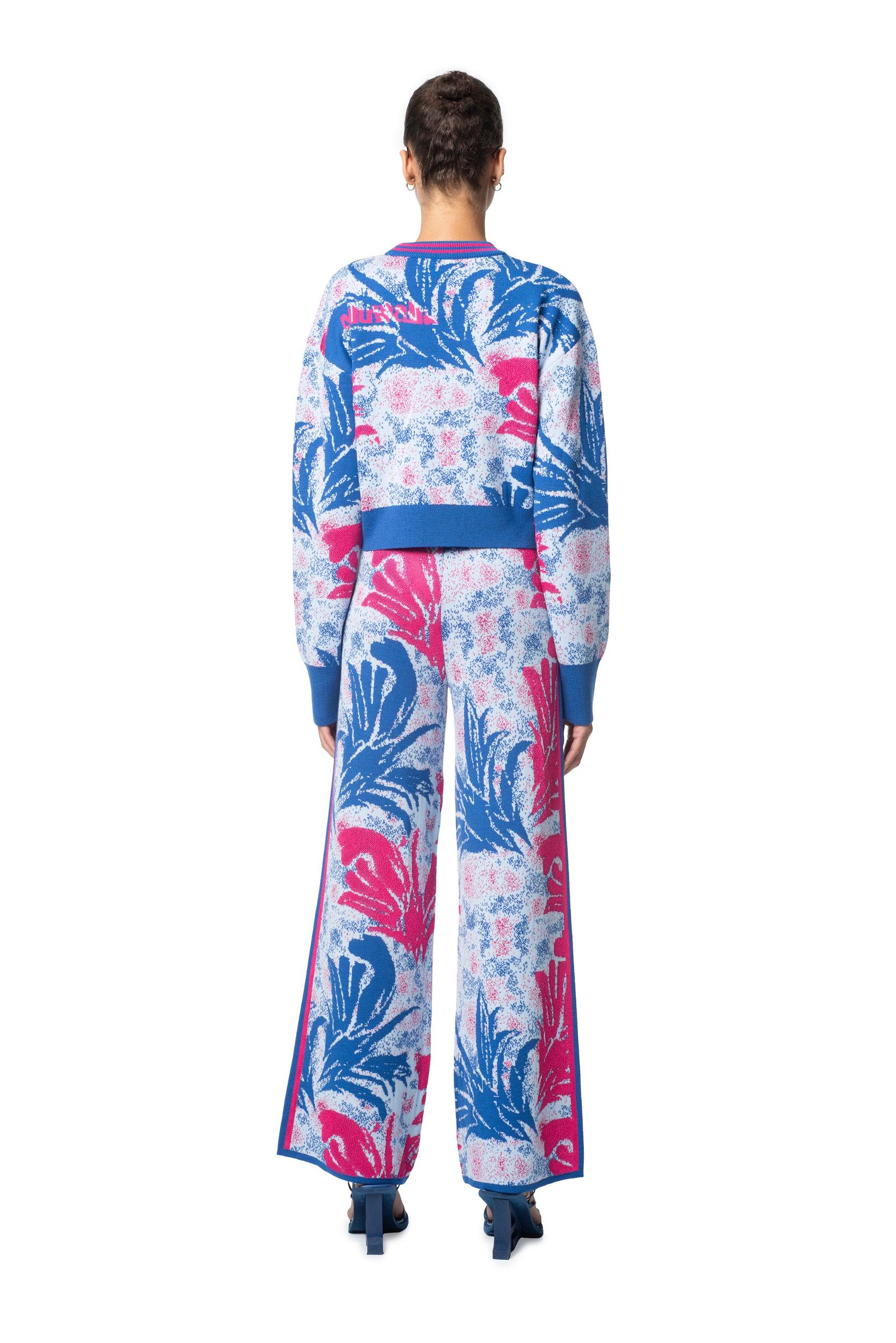 Kiara Wide Leg Knitted Trouser Female Product Image