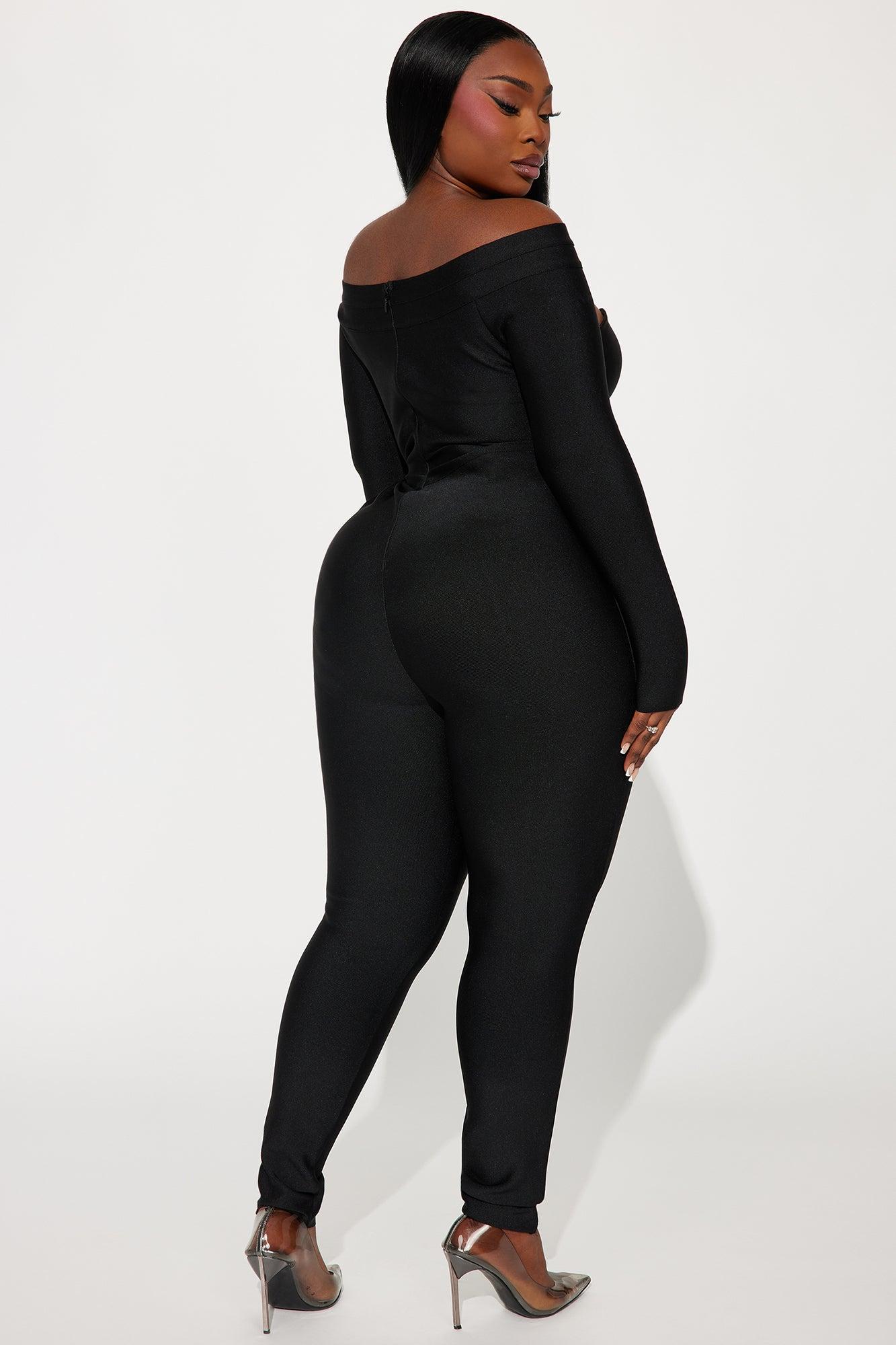 In My Element Bandage Jumpsuit - Black Product Image
