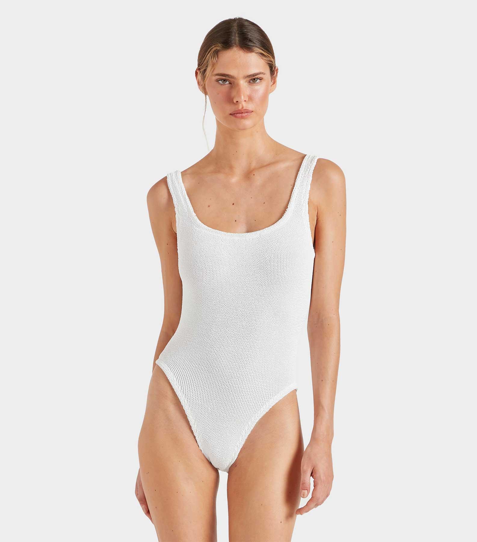Square Neck Swim - White Product Image