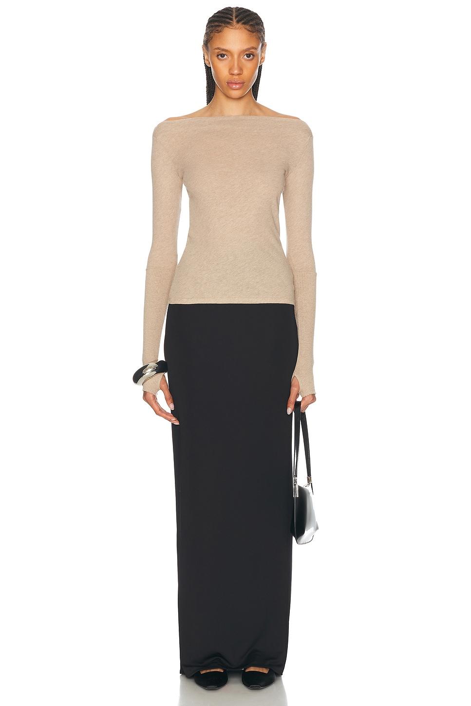 Cashmere Boatneck Top Product Image