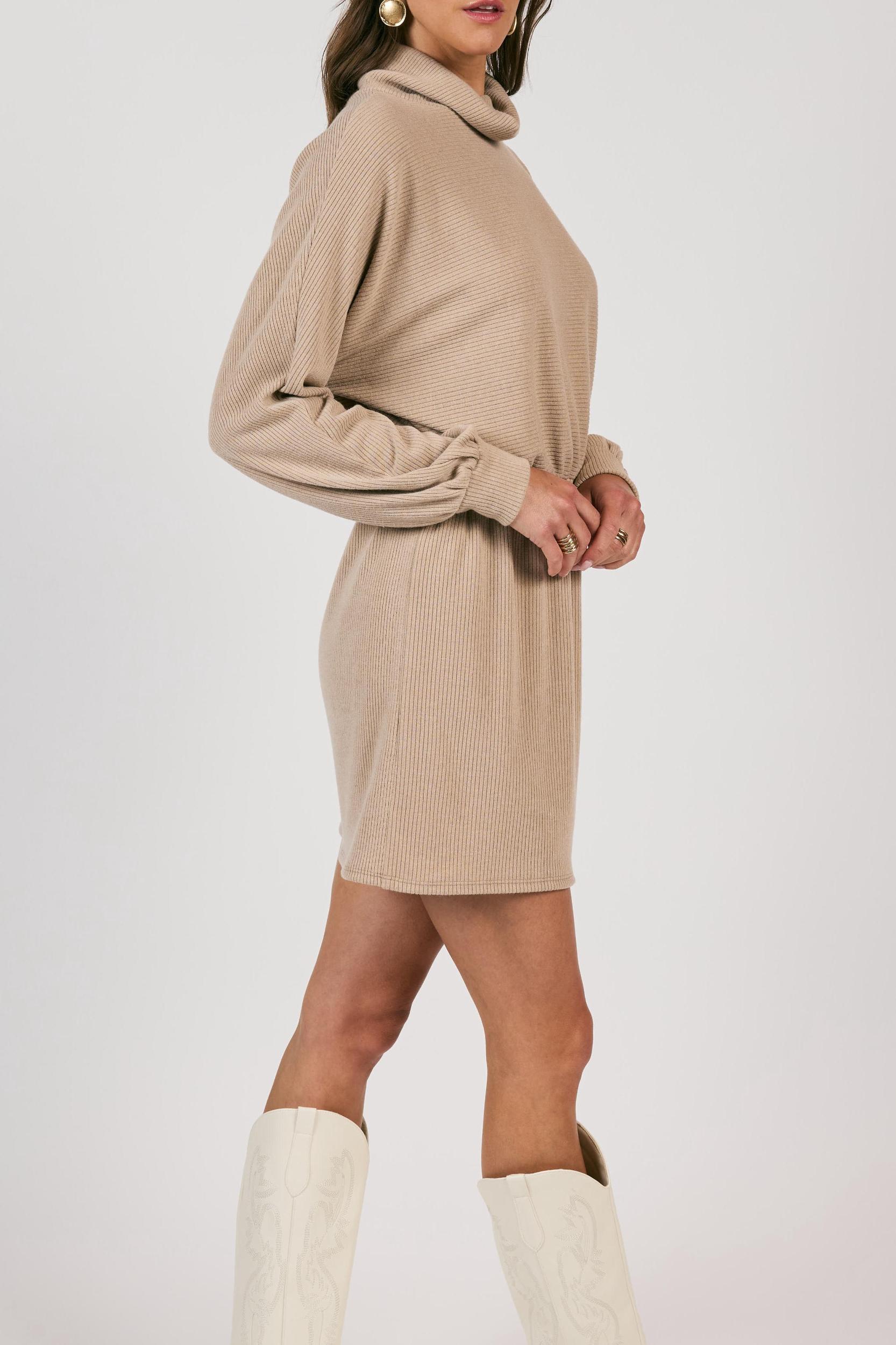 Personal Growth Dolman Sleeve Mini Dress Product Image