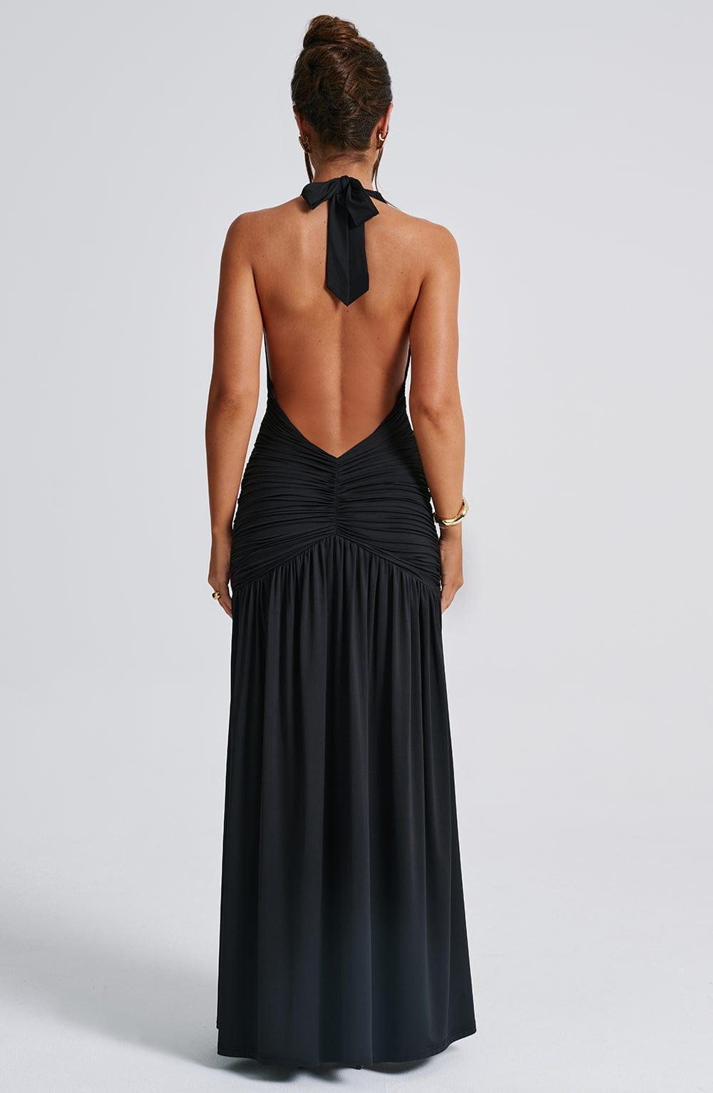 Melania Maxi Dress - Black Product Image