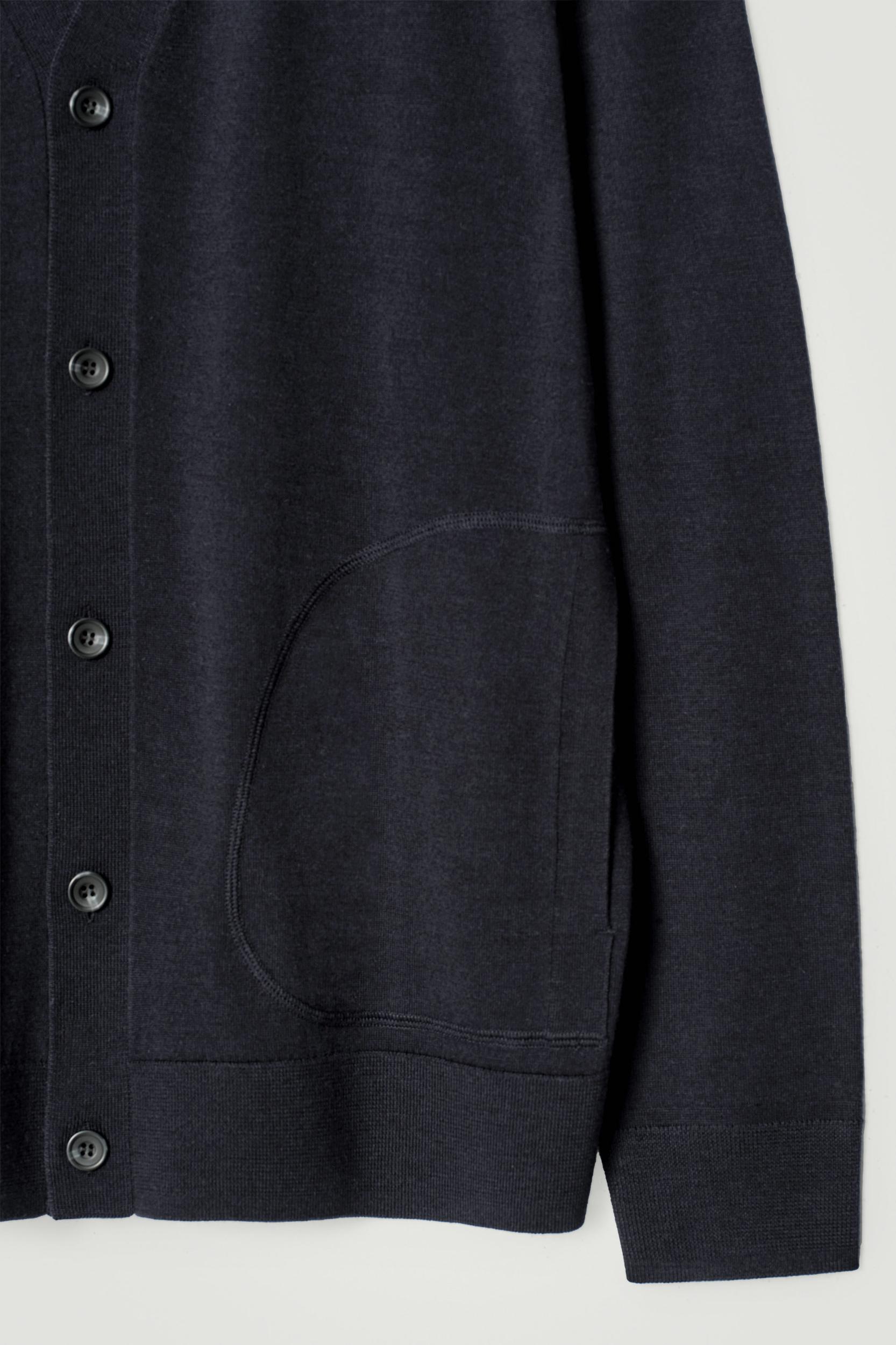 MERINO WOOL V-NECK CARDIGAN Product Image