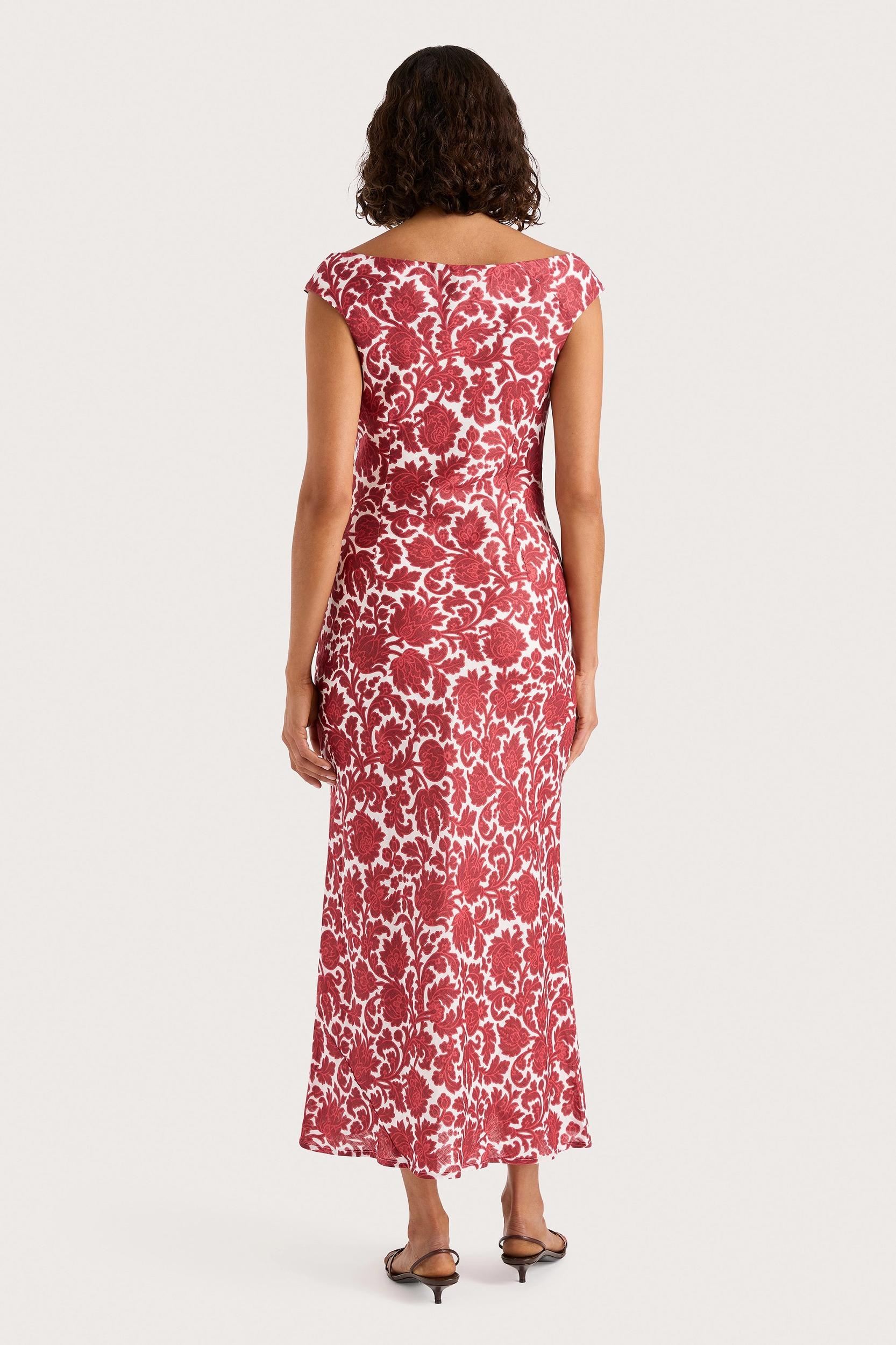Ilride Maxi Dress Heuchera Print - Final Sale Product Image
