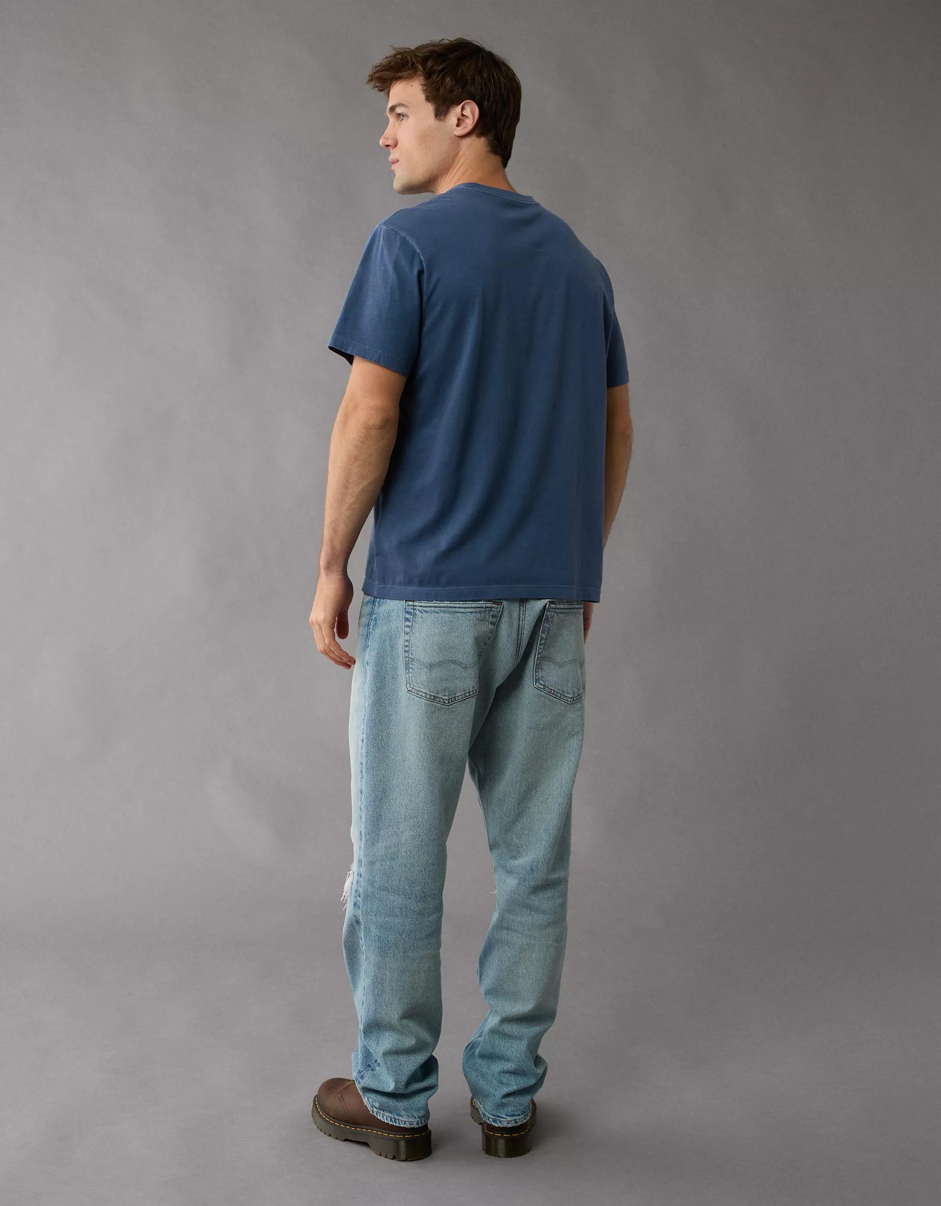 AE Logo Lived-In T-Shirt Product Image