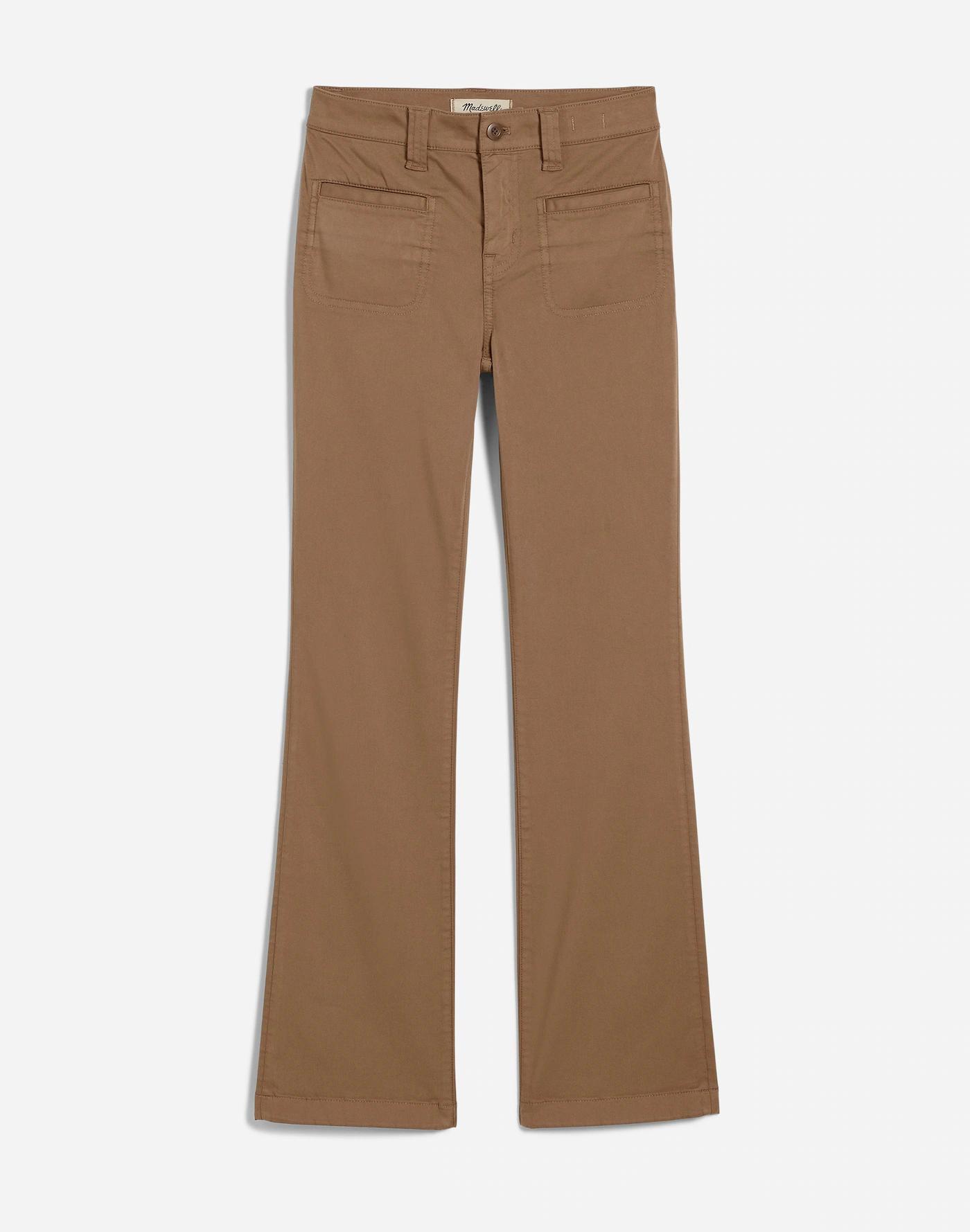 Kick Out Crop Pants in Garment-Dyed Sateen Product Image